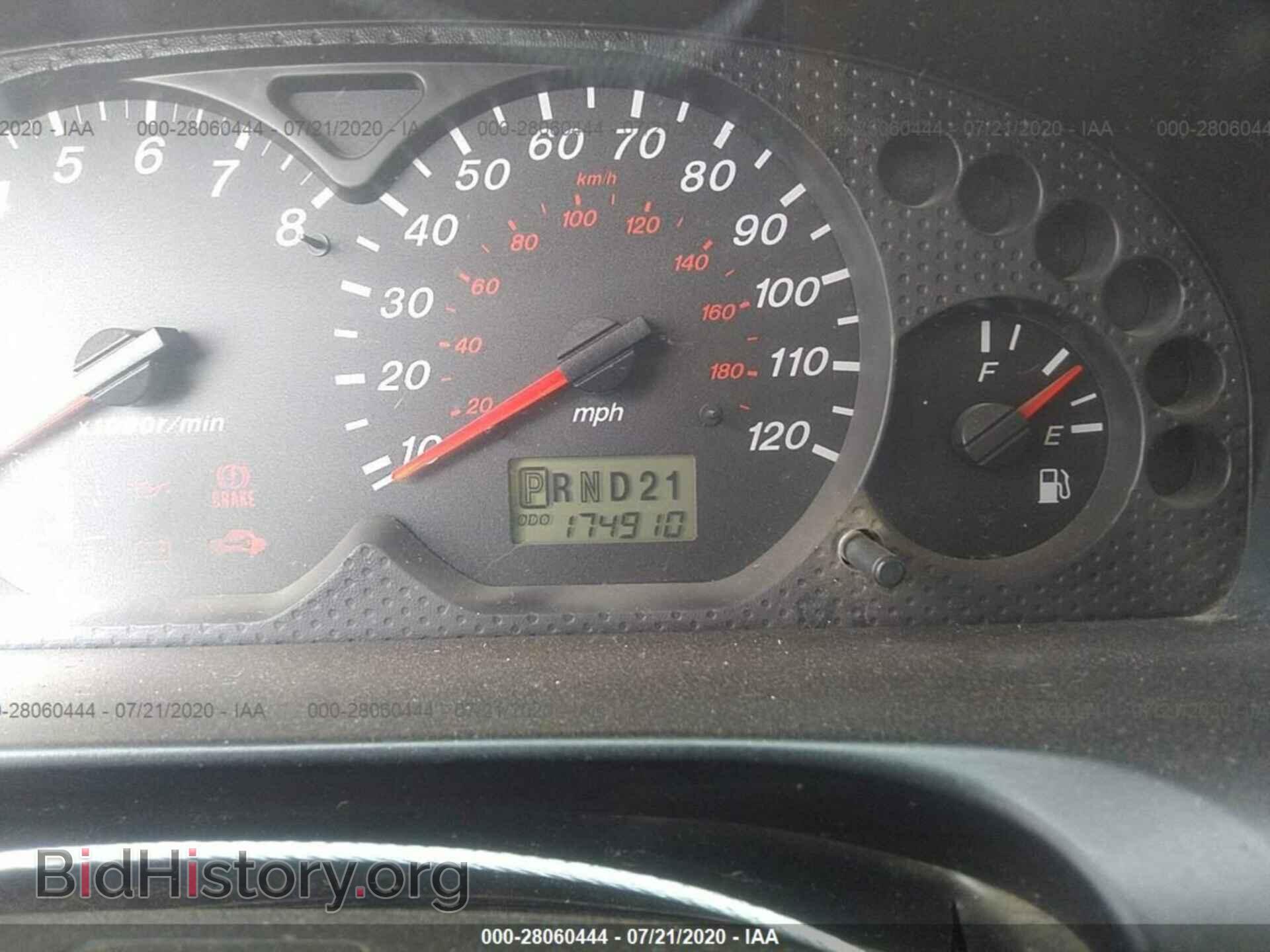 2001 MAZDA TRIBUTE - VIN: 4F2YU08101KM13319 - Фото 7
