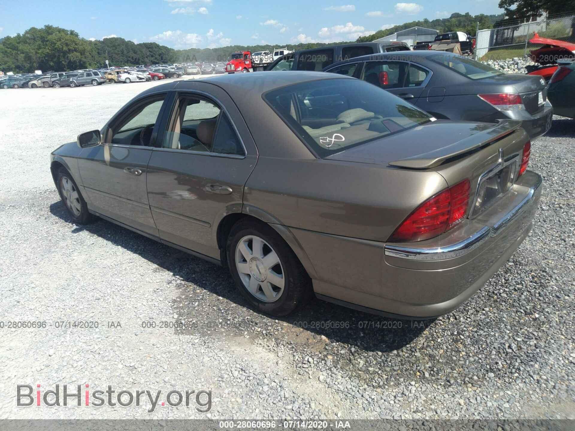 2002 LINCOLN LS - VIN: 1LNHM87A92Y698192 - Photo 3