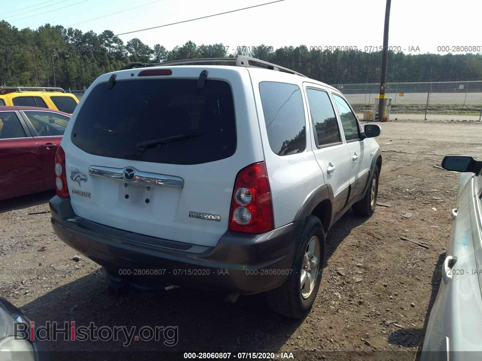 2006 MAZDA TRIBUTE - VIN: 4F2YZ04106KM11875 - Фото 4