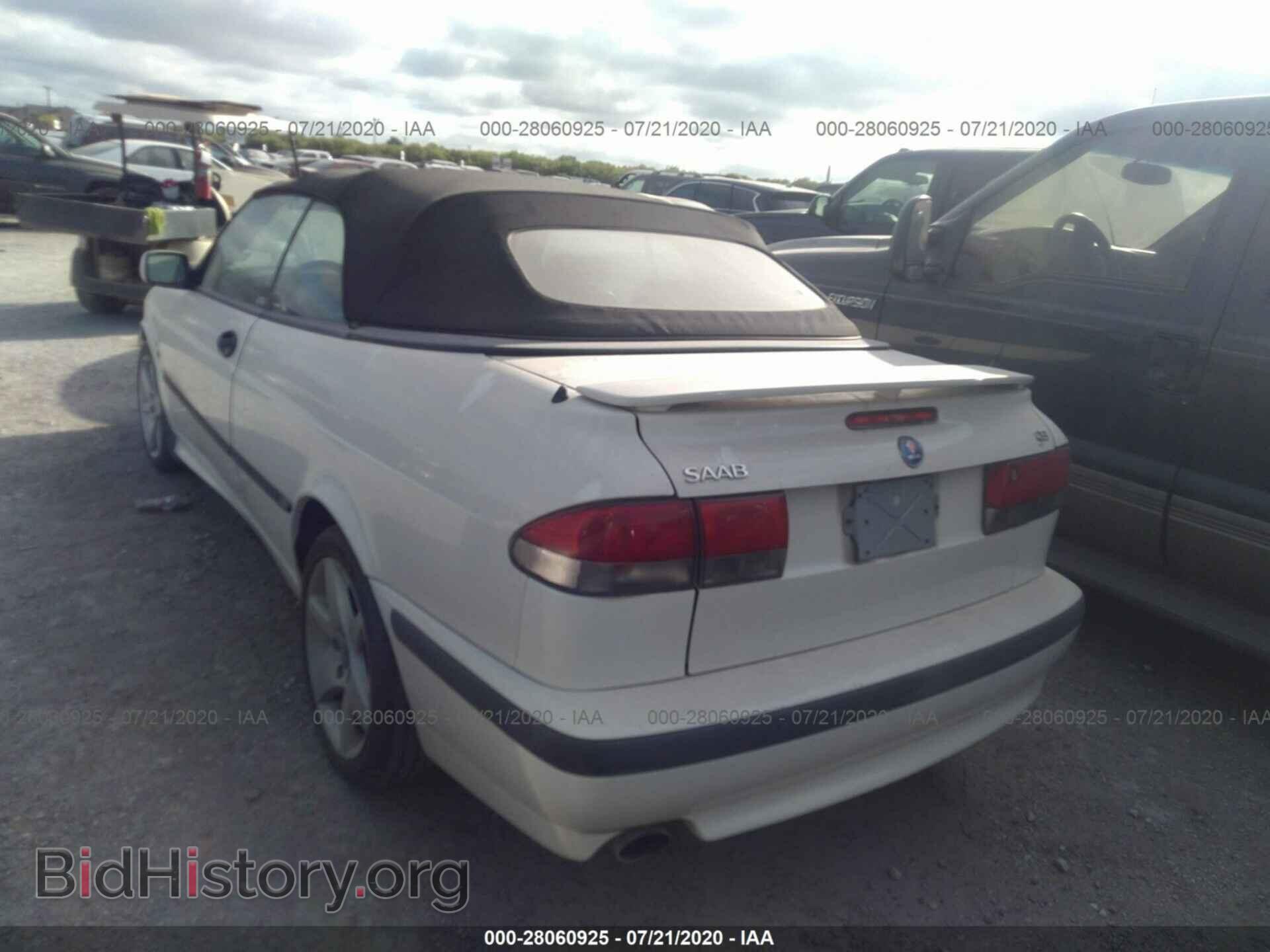 2002 SAAB 9-3 - VIN: YS3DF78K927014206 - Фото 3
