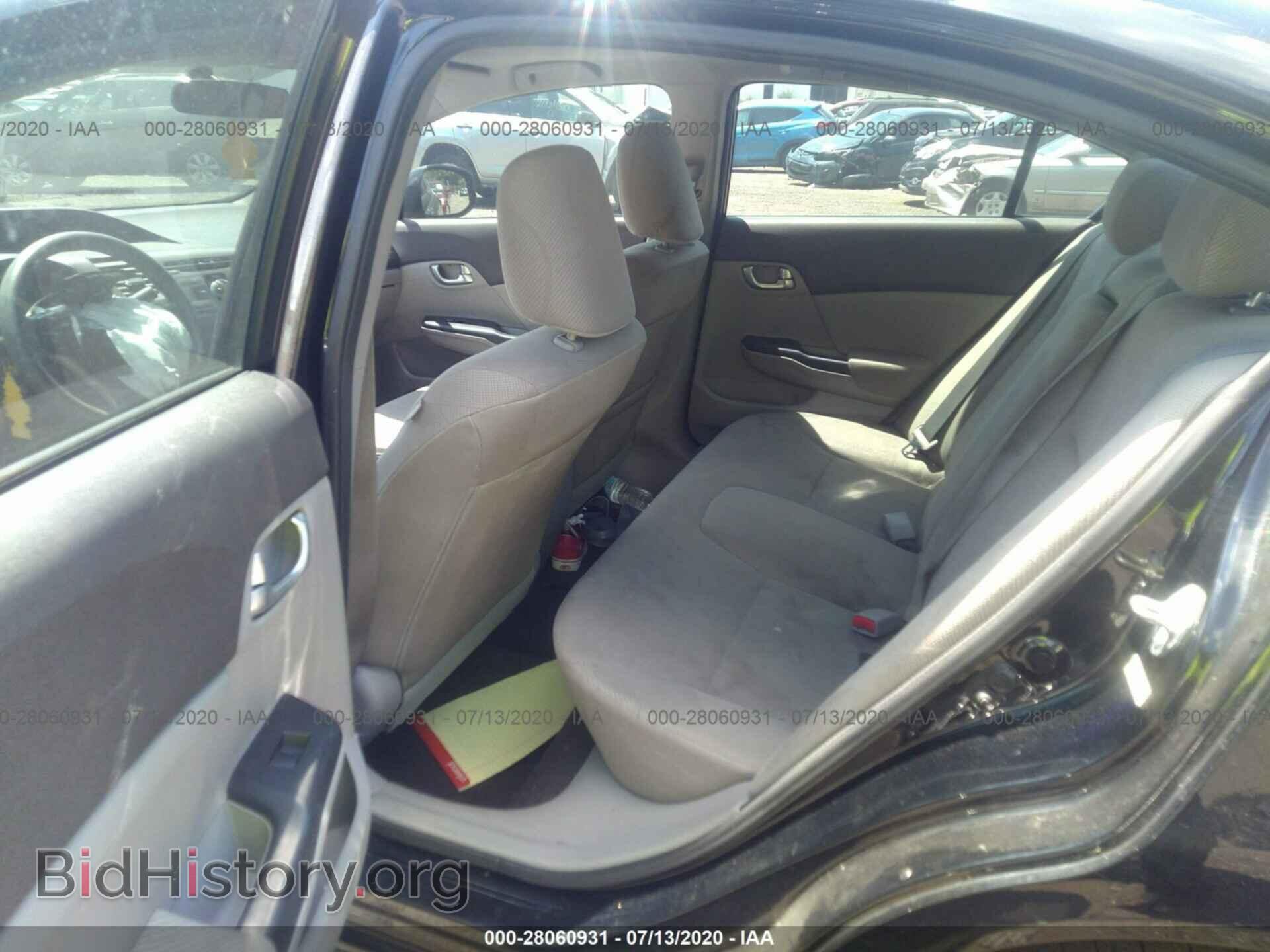 2012 HONDA CIVIC SDN - VIN: 19XFB2F85CE329611 - Фото 8