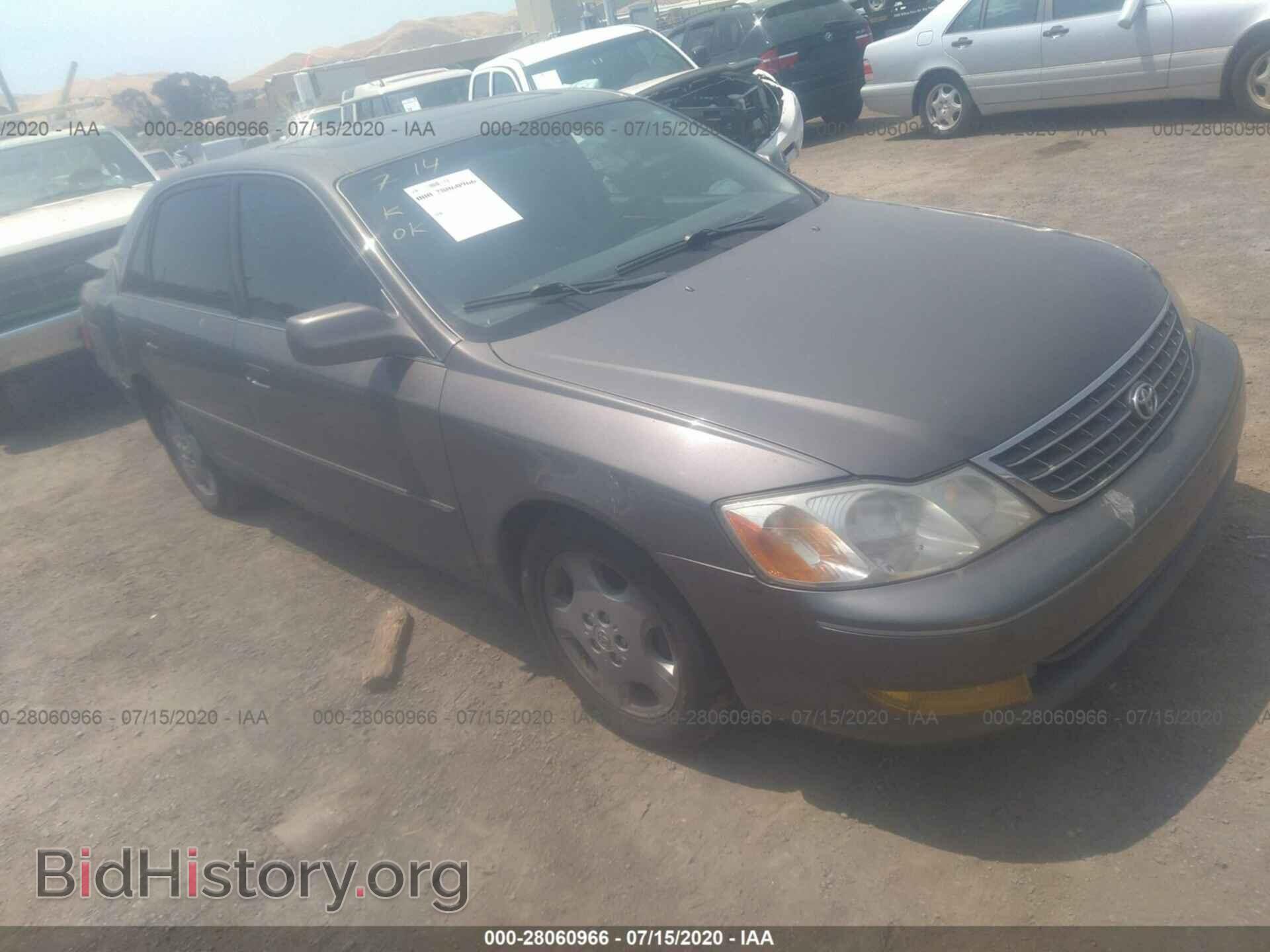 Photo 4T1BF28B03U290659 - TOYOTA AVALON 2003