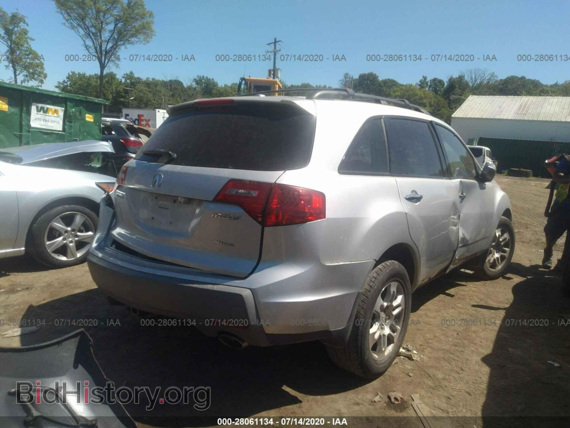 2009 ACURA MDX - VIN: 2HNYD28609H500092 - Фото 4