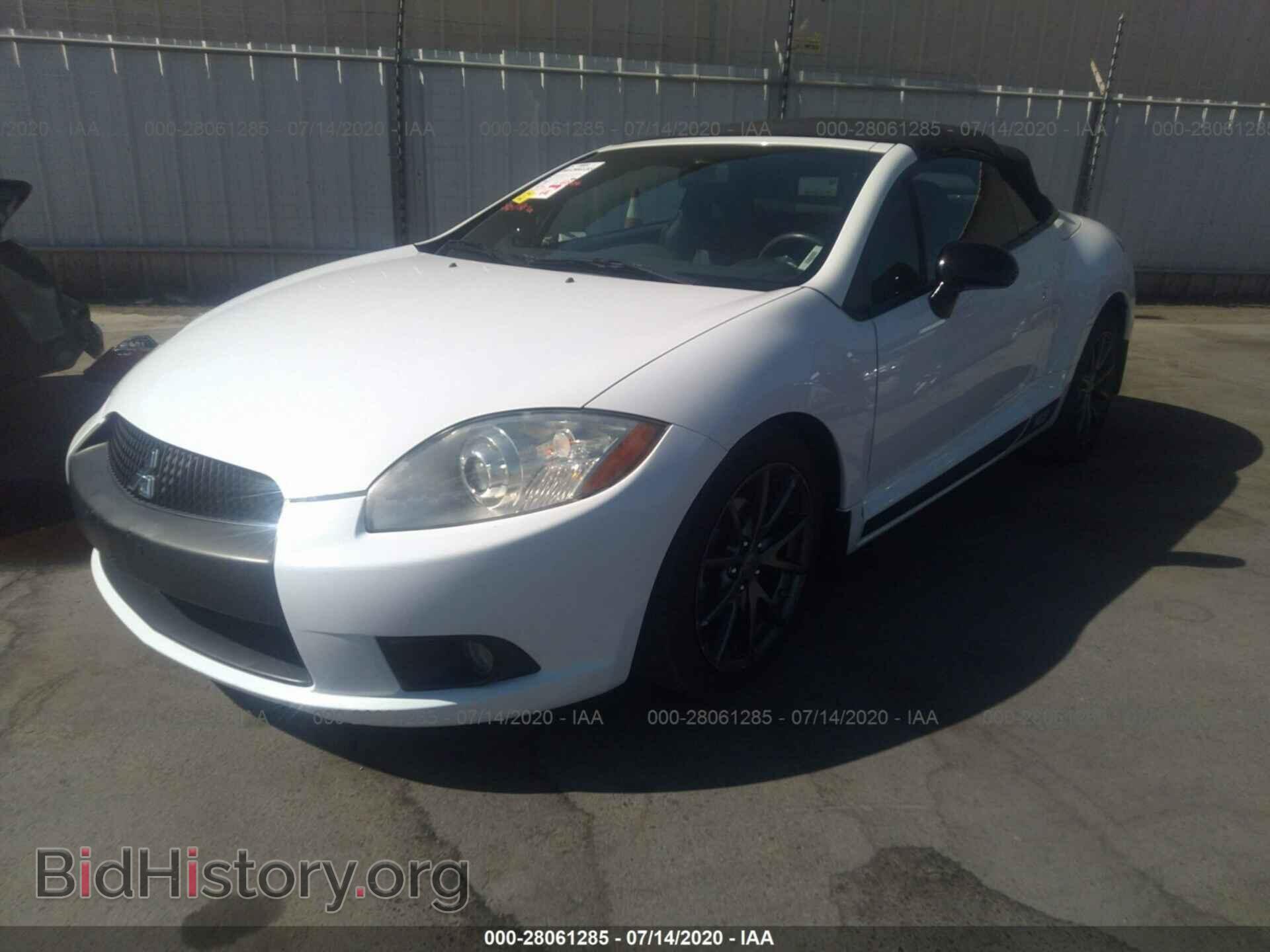 2012 MITSUBISHI ECLIPSE - VIN: 4A37L5EF1CE005809 - Photo 2