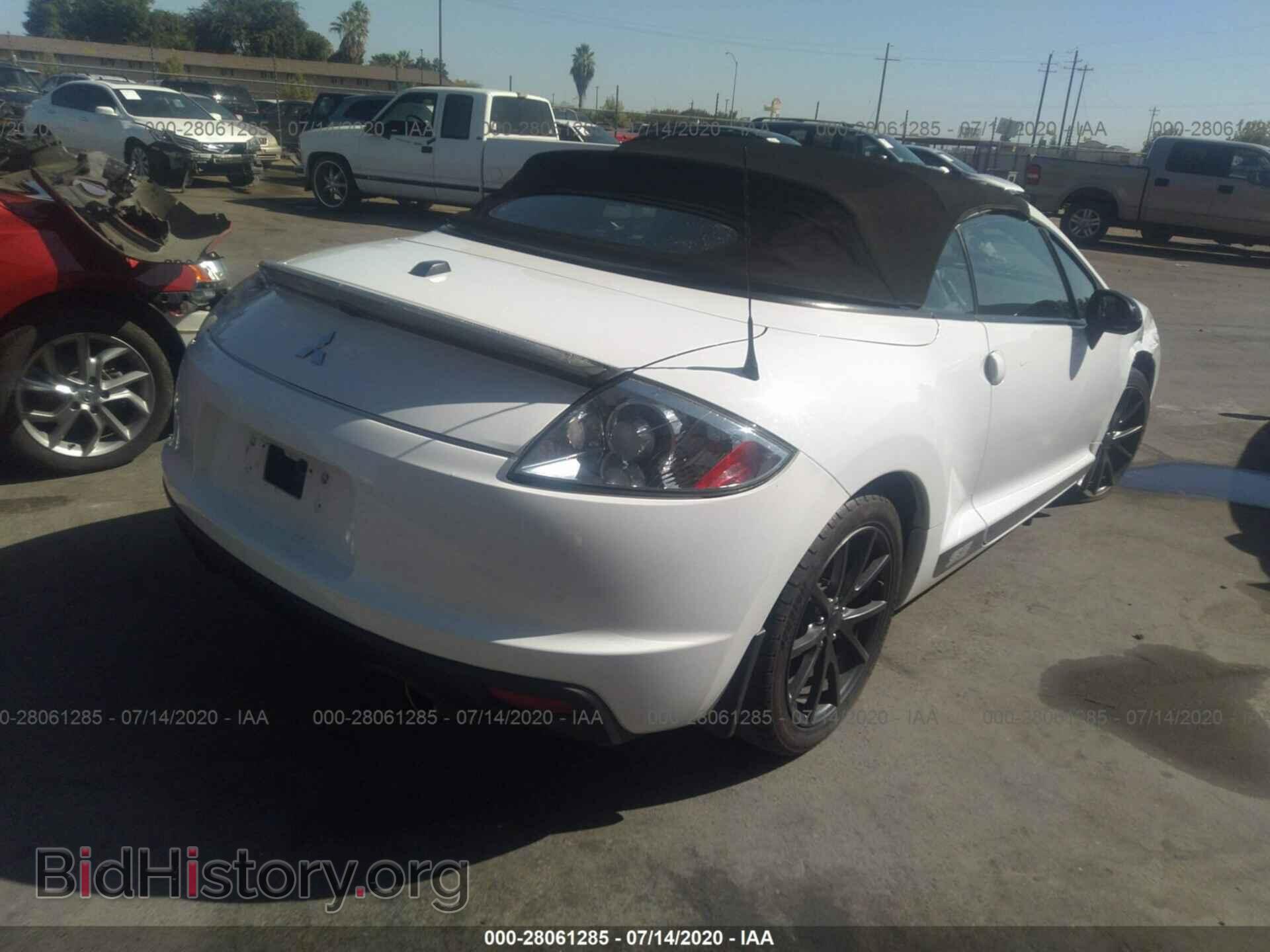 2012 MITSUBISHI ECLIPSE - VIN: 4A37L5EF1CE005809 - Photo 4