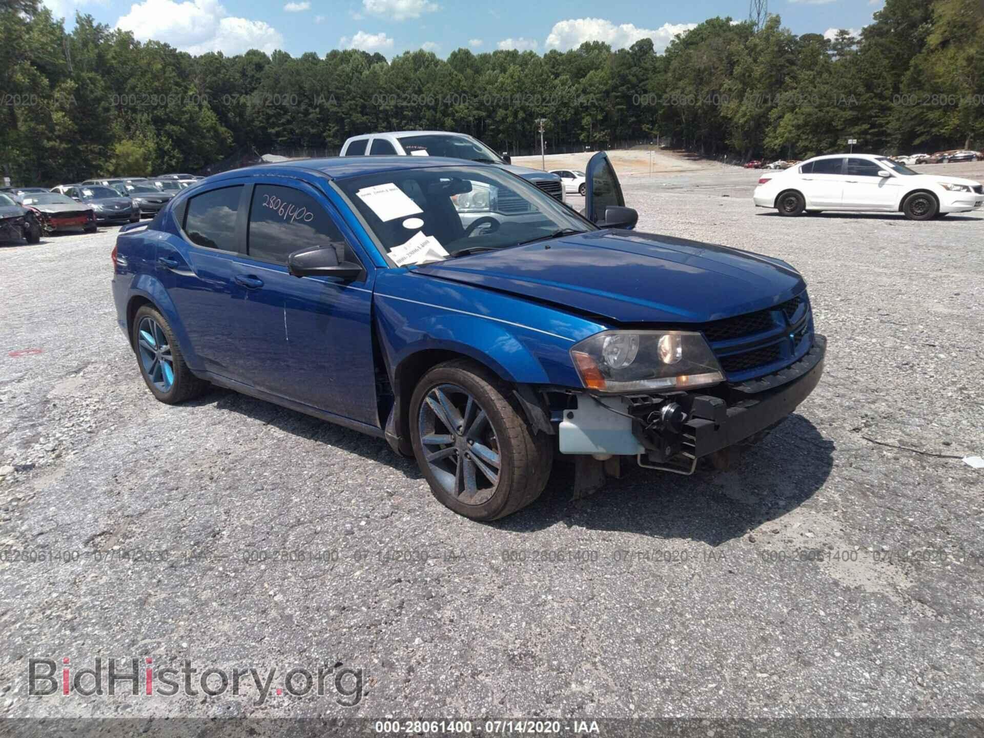 Фотография 1C3CDZAG4DN769003 - DODGE AVENGER 2013