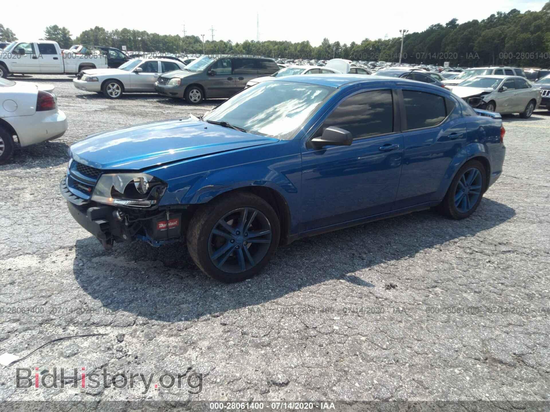 2013 DODGE AVENGER - VIN: 1C3CDZAG4DN769003 - Фото 2