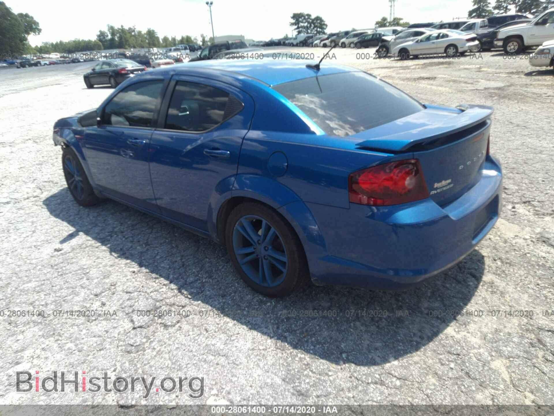 2013 DODGE AVENGER - VIN: 1C3CDZAG4DN769003 - Фото 3