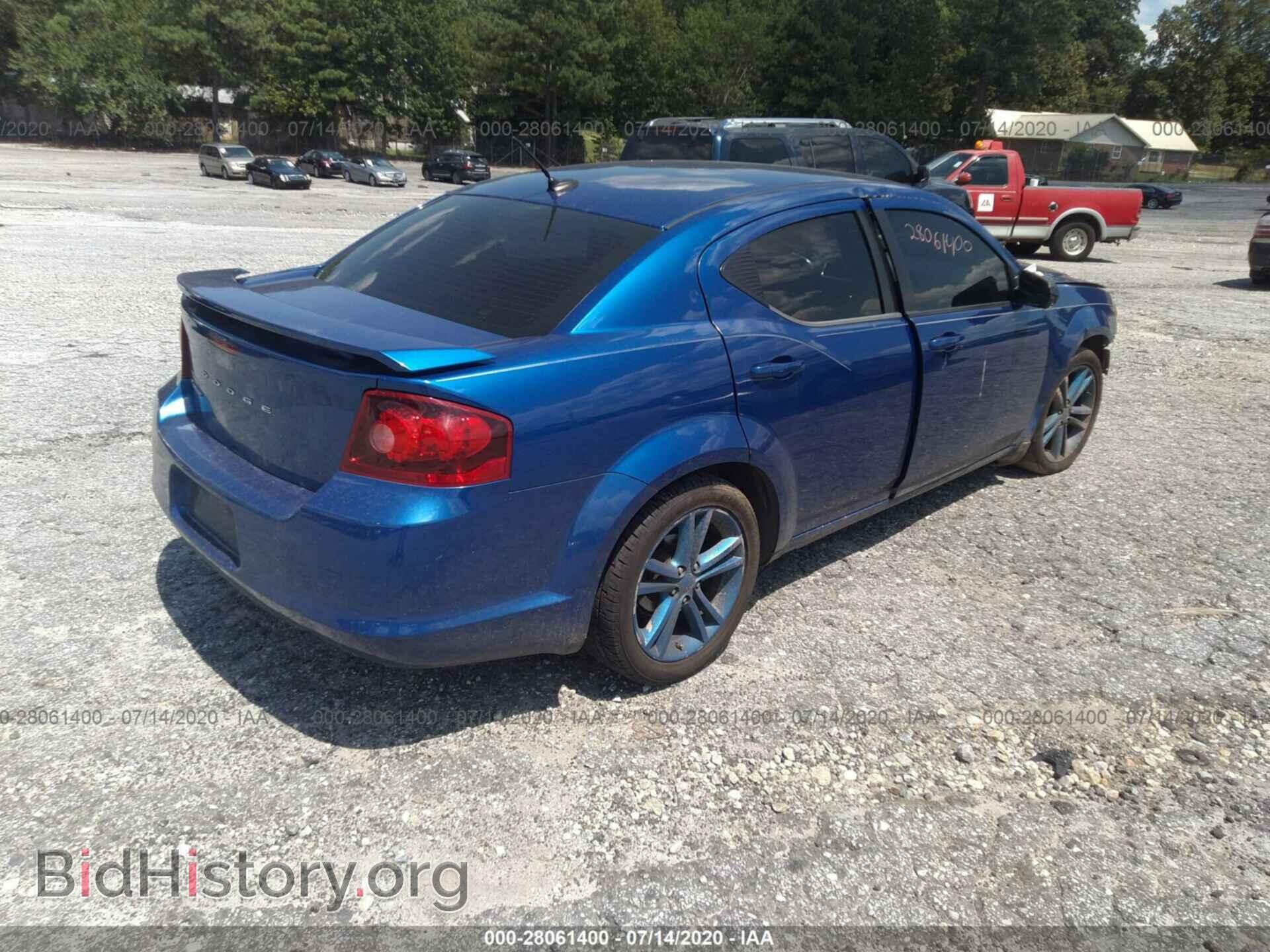 2013 DODGE AVENGER - VIN: 1C3CDZAG4DN769003 - Фото 4