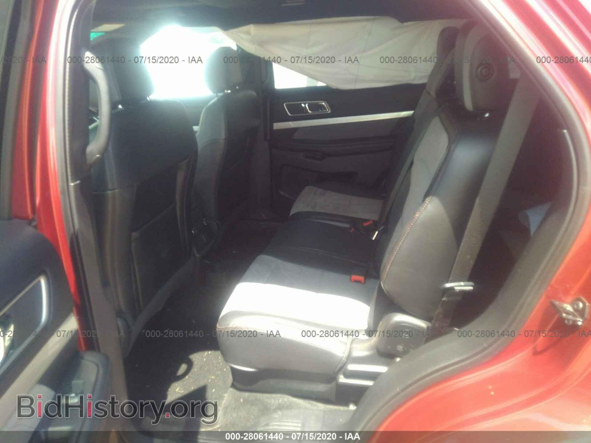 2017 FORD EXPLORER - VIN: 1FM5K8D88HGA32708 - Фото 8