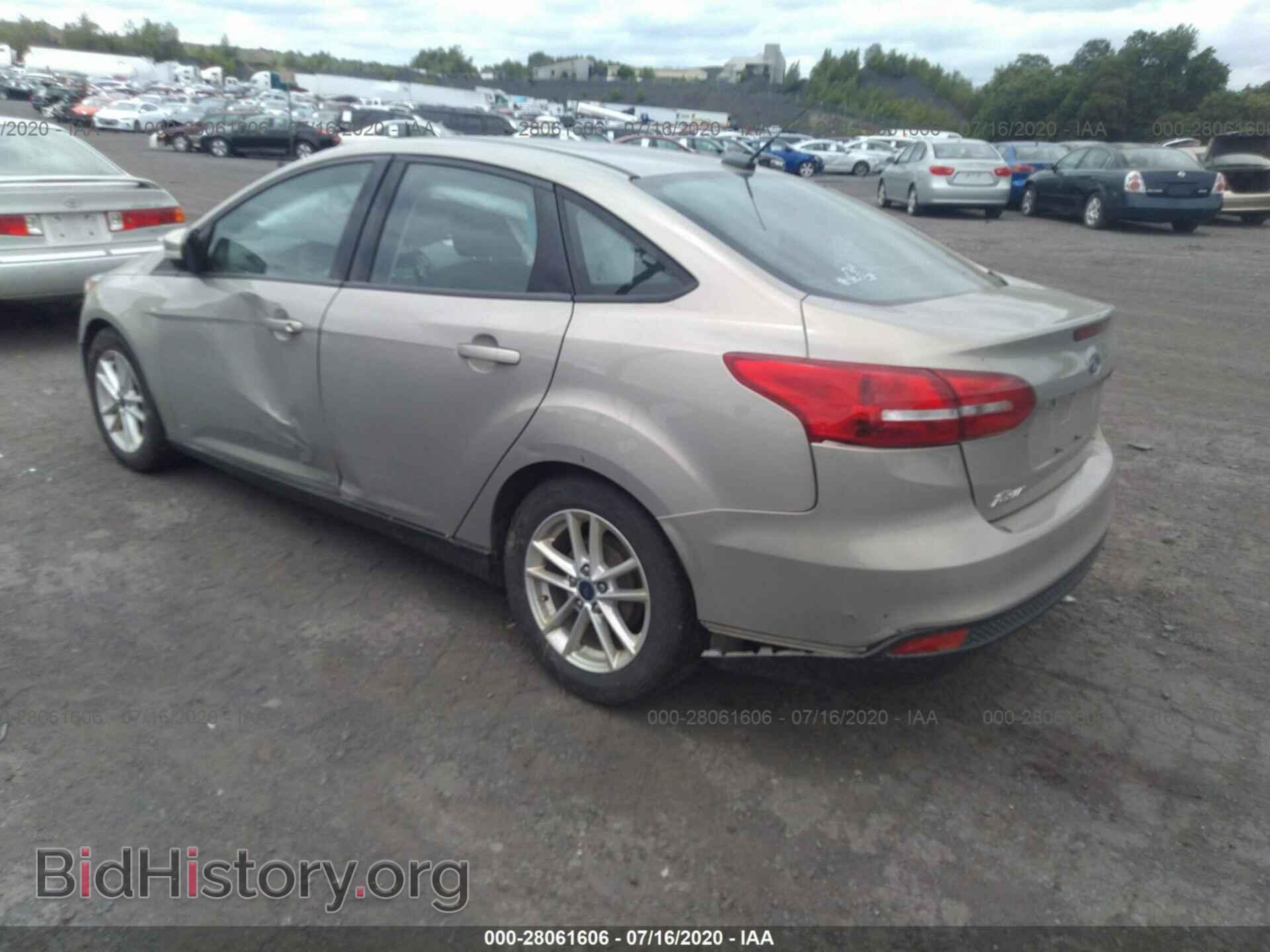 2016 FORD FOCUS - VIN: 1FADP3F27GL349999 - Фото 3