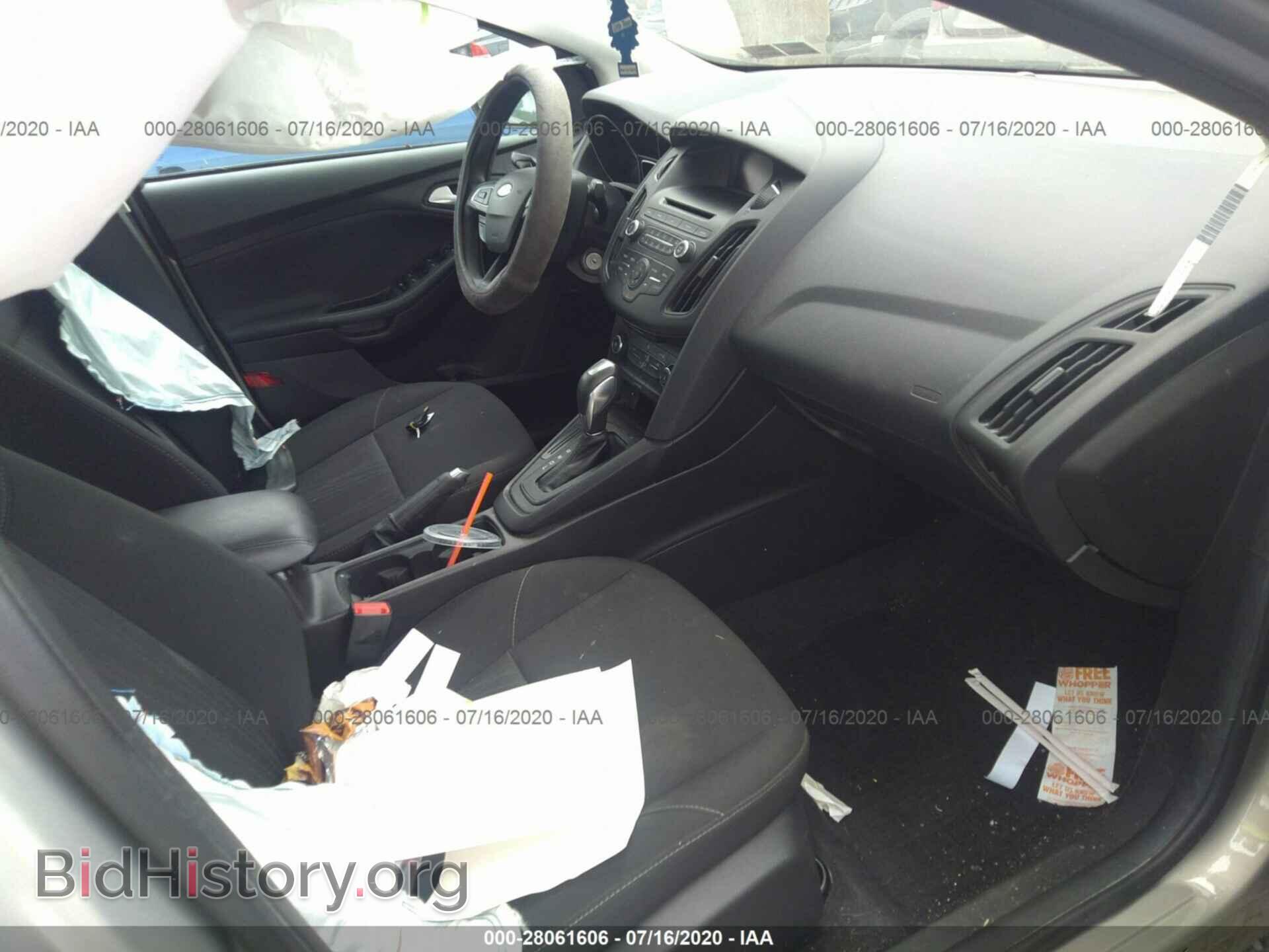 2016 FORD FOCUS - VIN: 1FADP3F27GL349999 - Фото 5