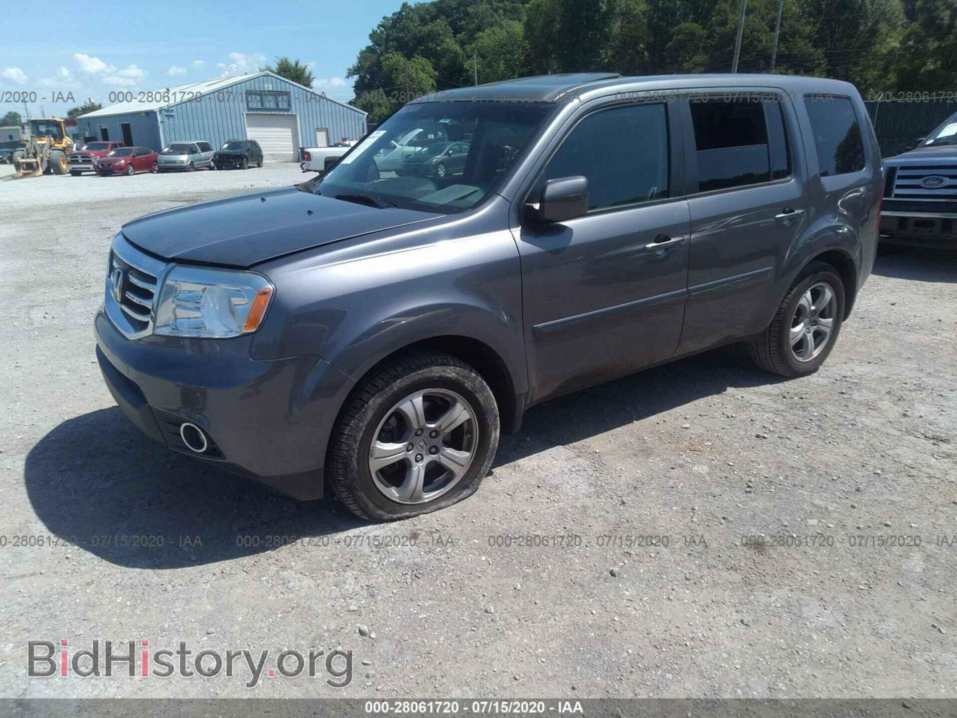 2014 HONDA PILOT - VIN: 5FNYF4H59EB025397 - Фото 2