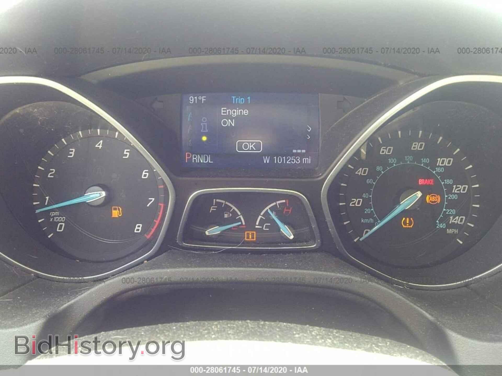 2014 FORD FOCUS - VIN: 1FADP3F24EL441021 - Фото 7