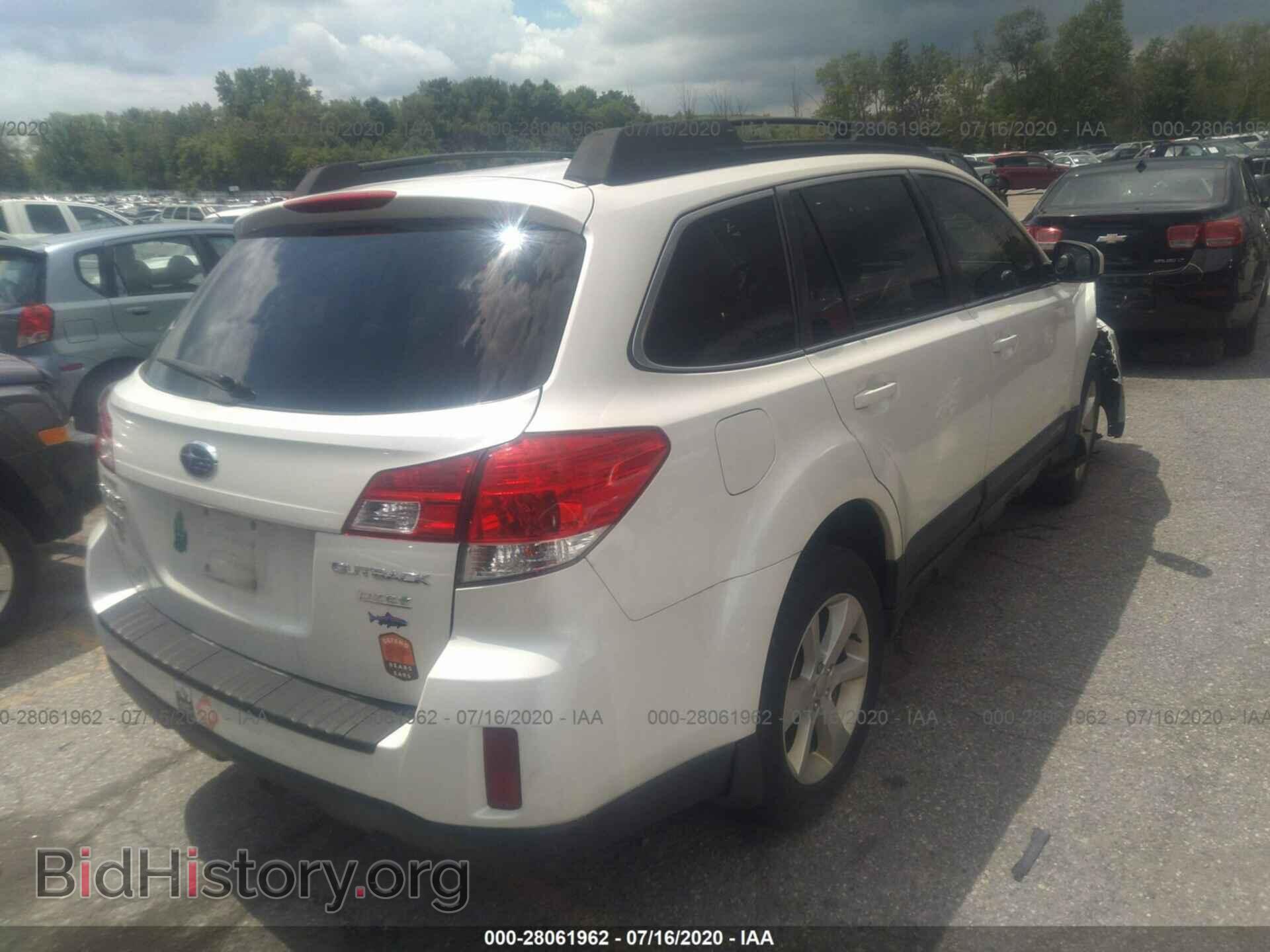 2013 SUBARU OUTBACK - VIN: 4S4BRBCC3D3269738 - Фото 4