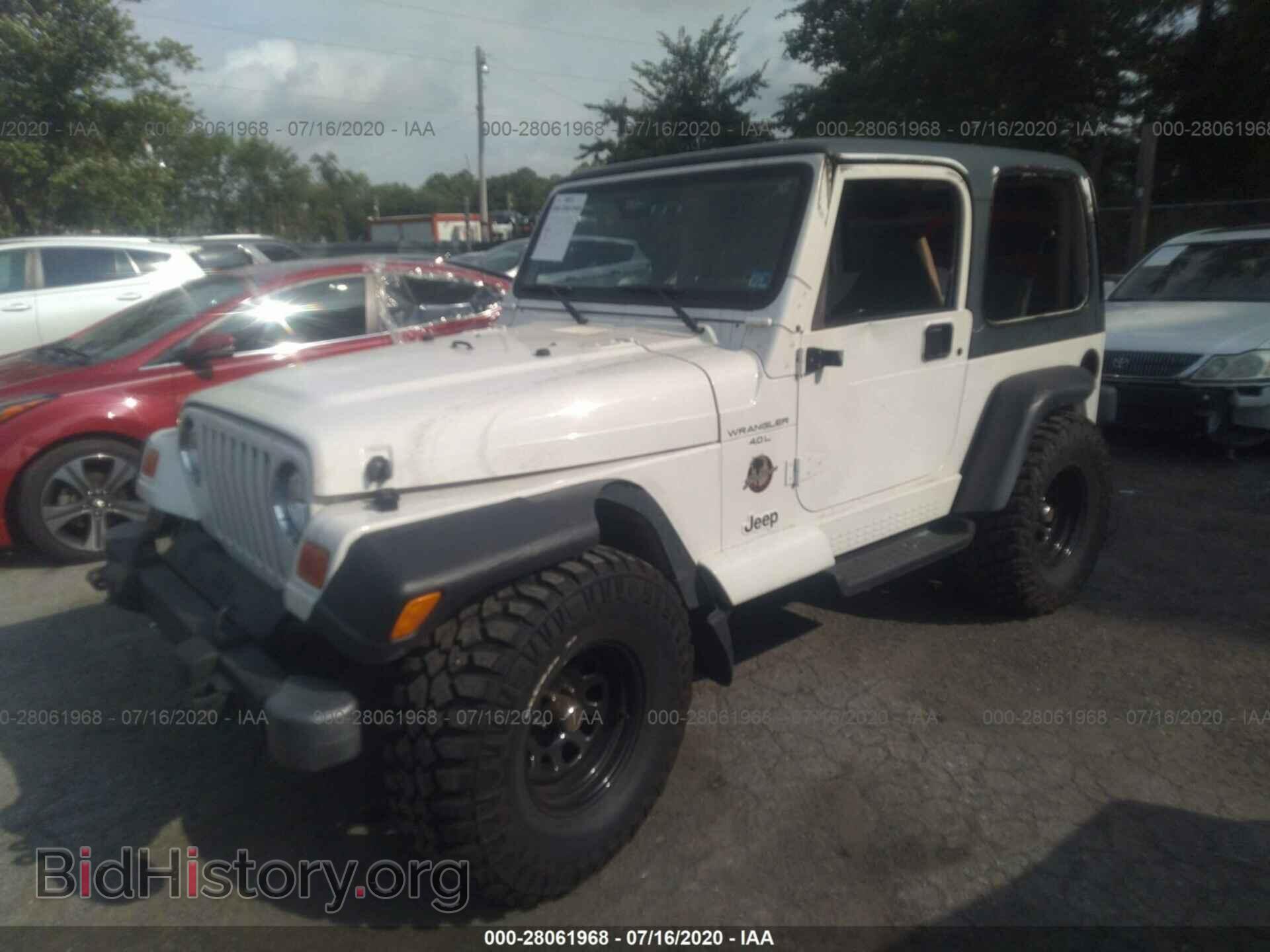 2000 JEEP WRANGLER - VIN: 1J4FA59S8YP773451 - Фото 2