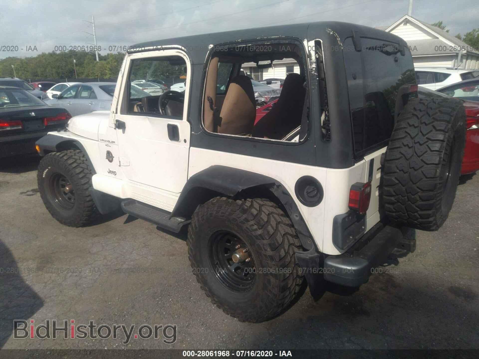 2000 JEEP WRANGLER - VIN: 1J4FA59S8YP773451 - Фото 3