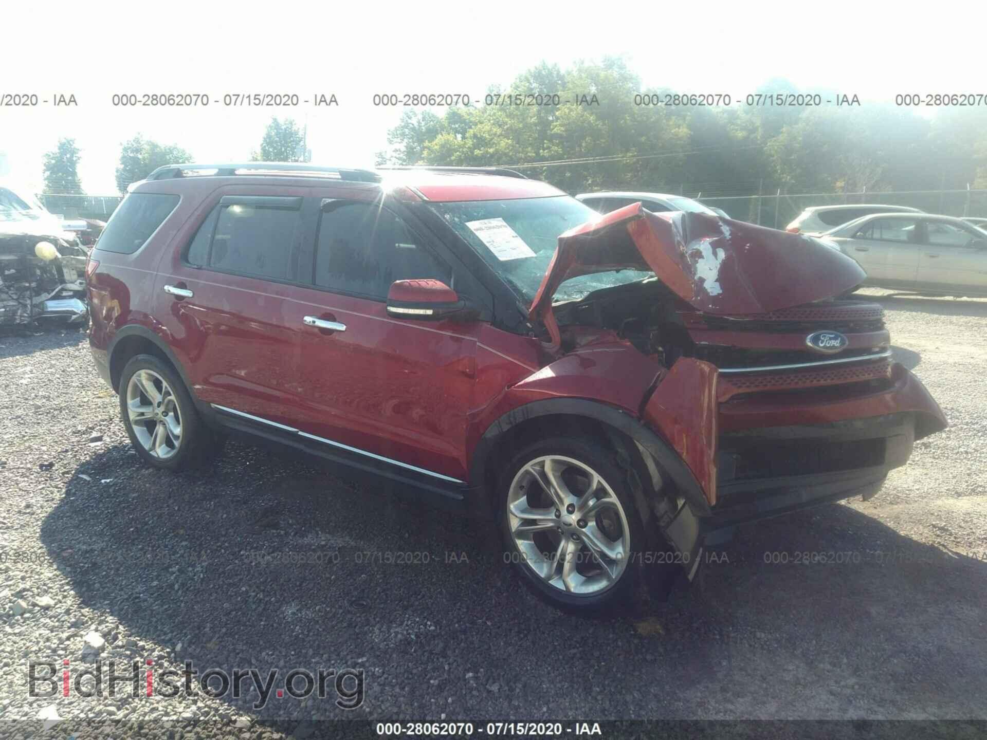 Фотография 1FM5K8F81EGB33680 - FORD EXPLORER 2014