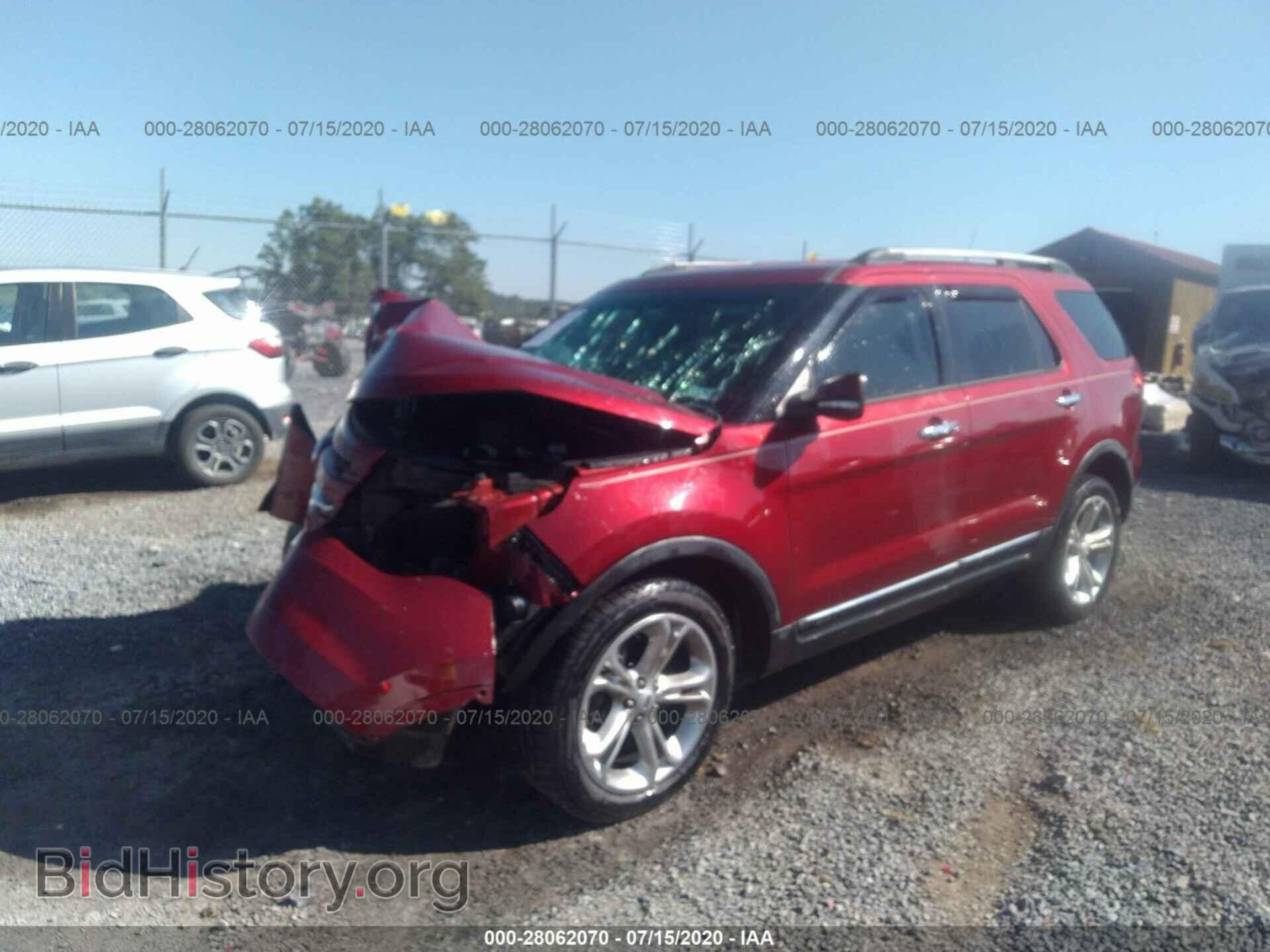 2014 FORD EXPLORER - VIN: 1FM5K8F81EGB33680 - Фото 2