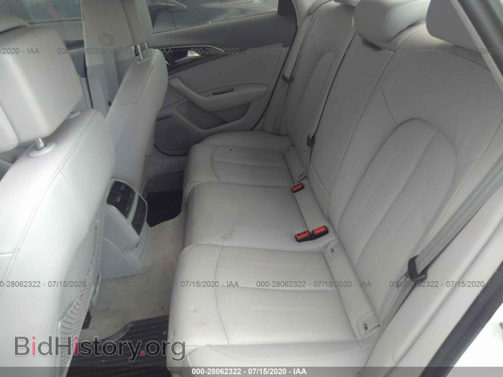 2013 AUDI A6 - VIN: WAUGGAFC1DN139206 - Фото 8