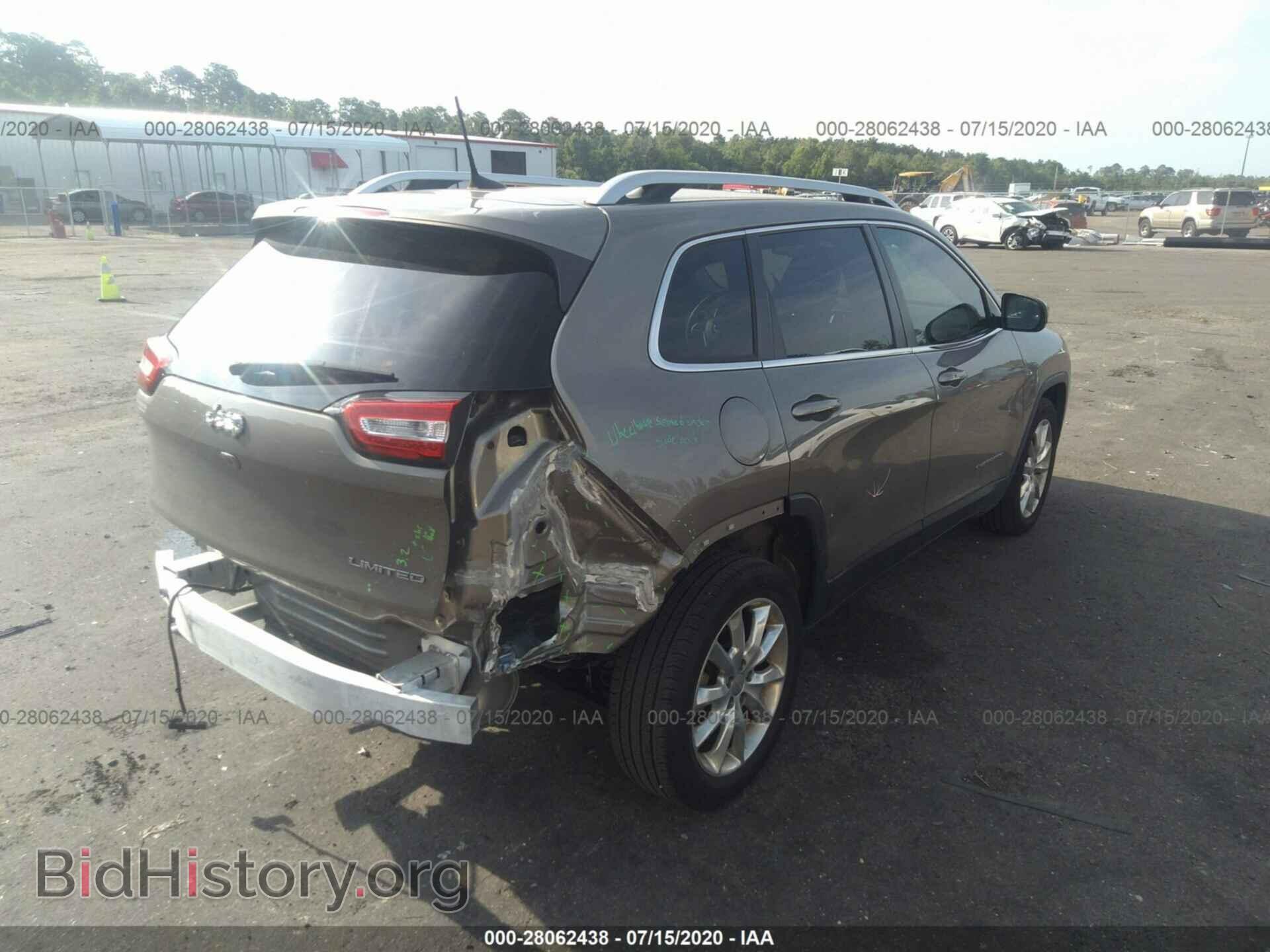 2016 JEEP CHEROKEE - VIN: 1C4PJLDB3GW273353 - Фото 4