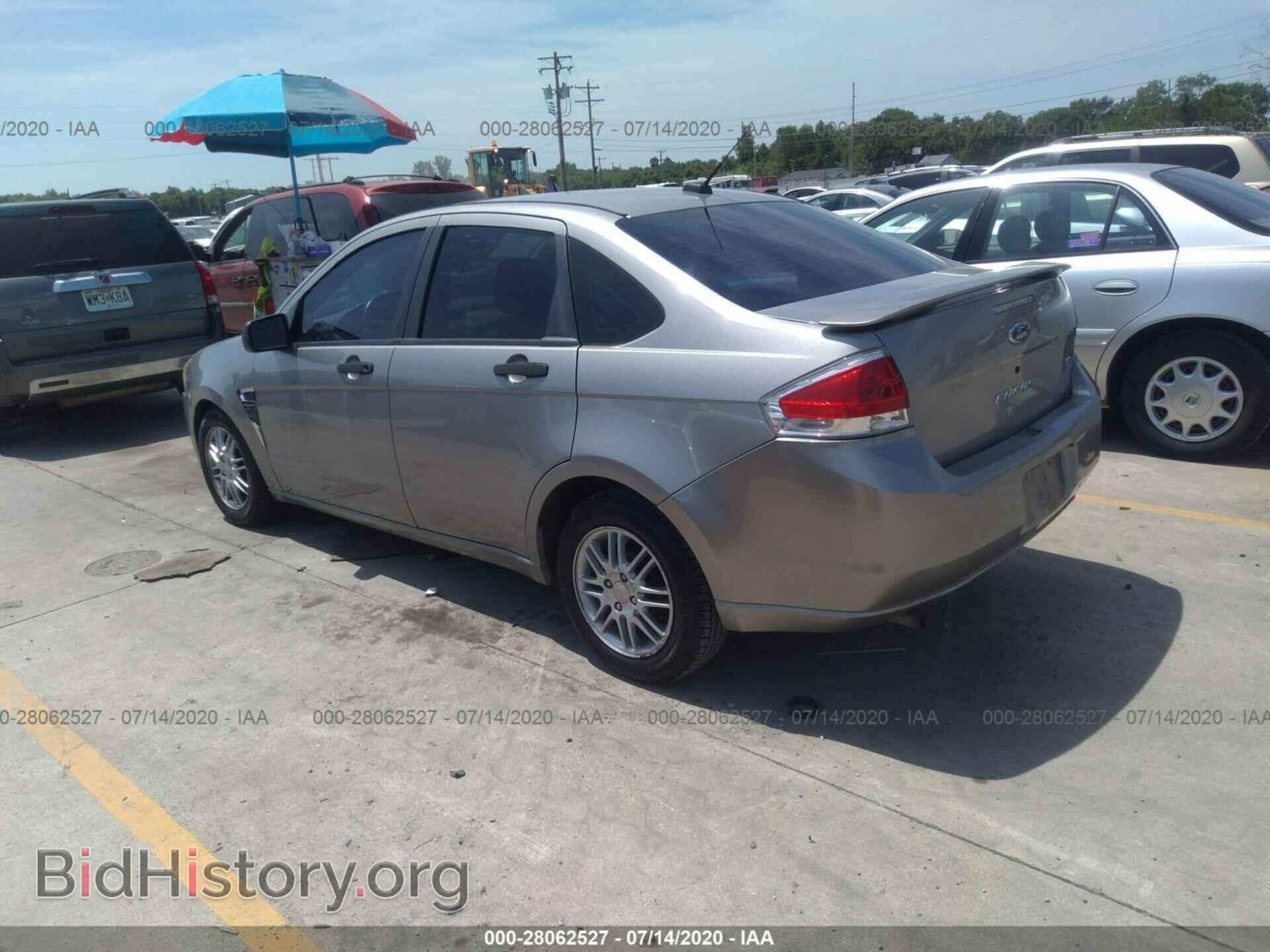 2008 FORD FOCUS - VIN: 1FAHP35N98W171428 - Фото 3