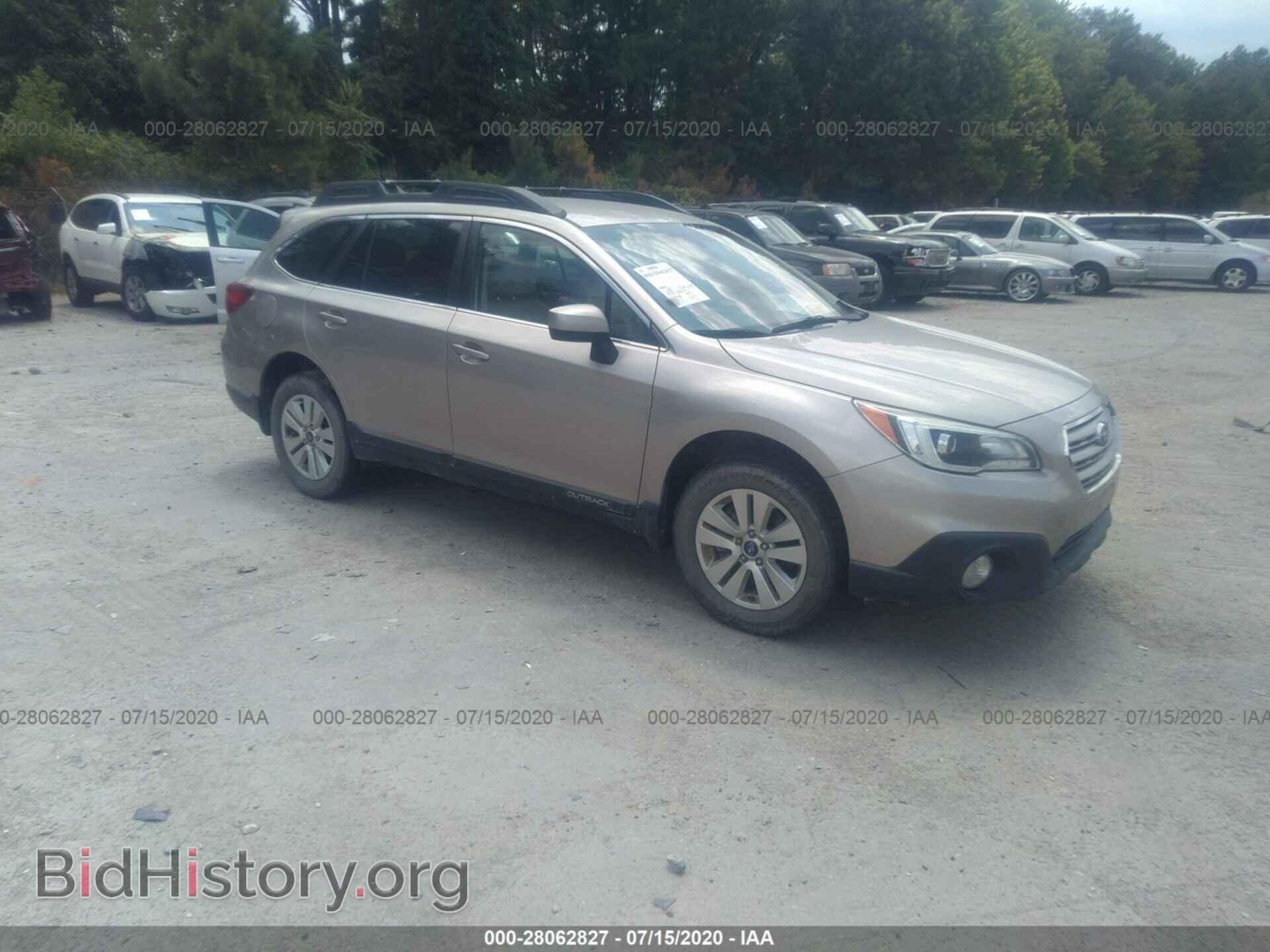 Фотография 4S4BSACC2F3218085 - SUBARU OUTBACK 2015