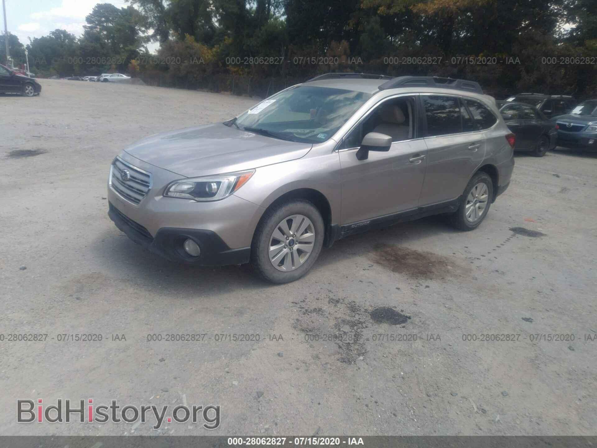 2015 SUBARU OUTBACK - VIN: 4S4BSACC2F3218085 - Фото 2