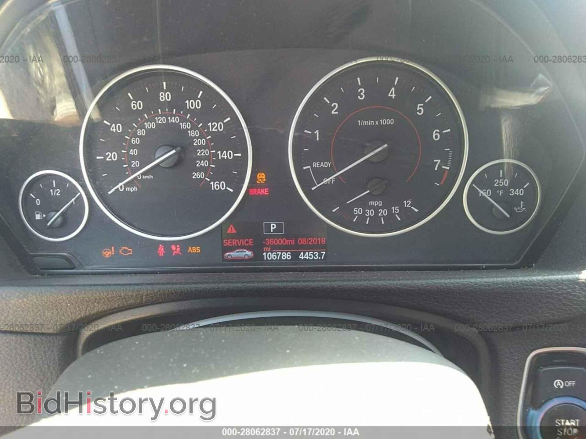 2014 BMW 3 SERIES - VIN: WBA3A5C5XEF604803 - Фото 7