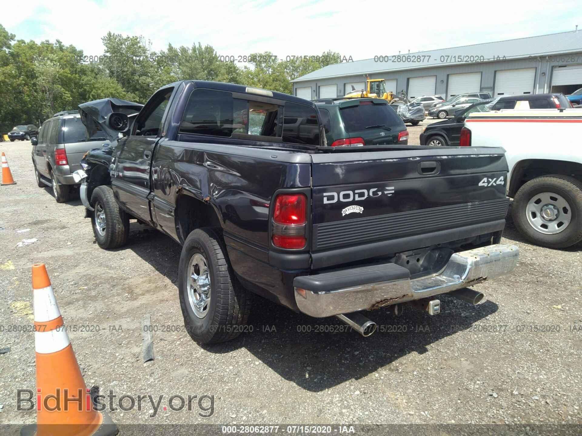 1998 DODGE RAM 1500 - VIN: 1B7HF16Z2WS763356 - Фото 3
