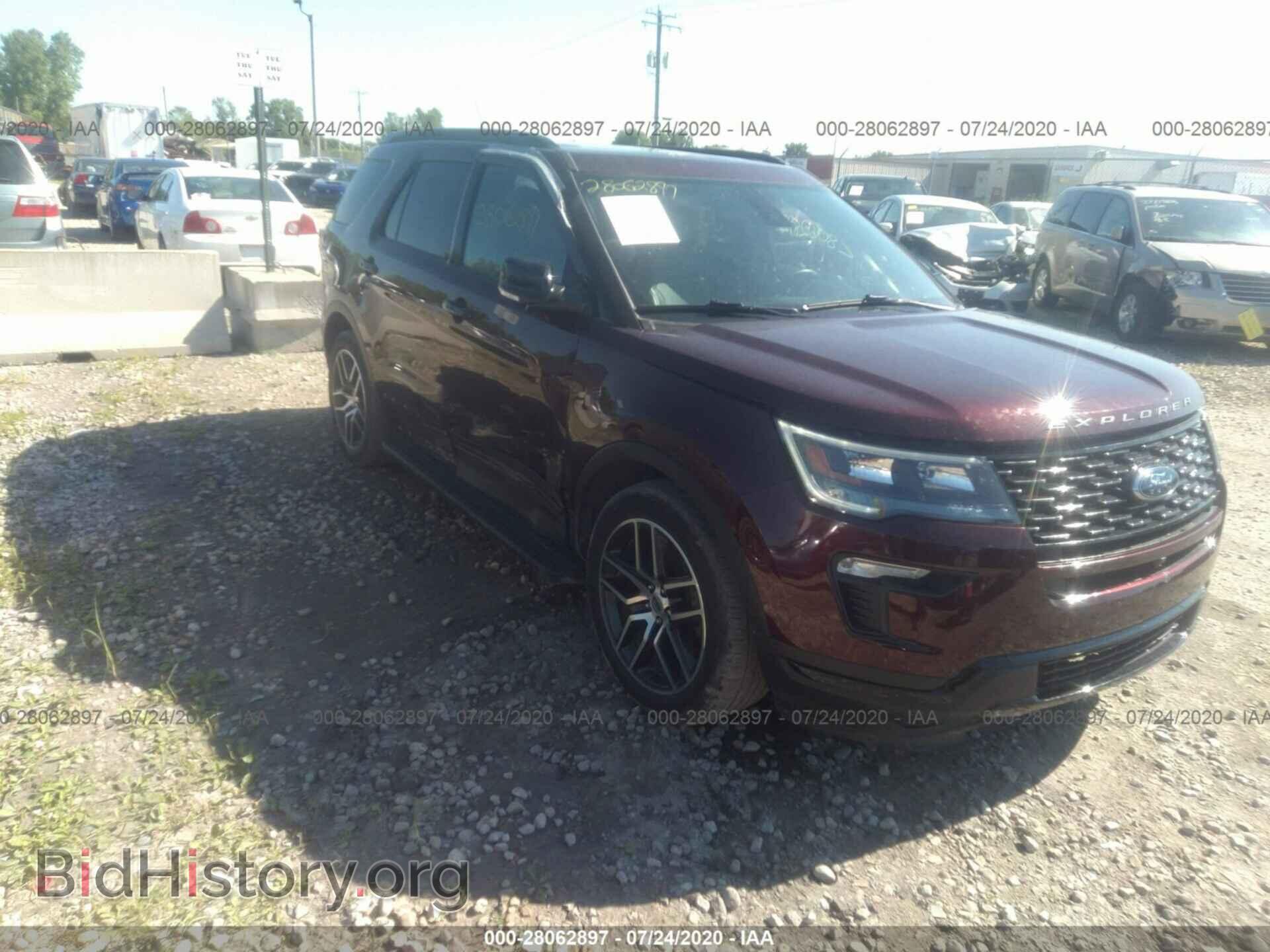 Фотография 1FM5K8GT4JGB06616 - FORD EXPLORER 2018