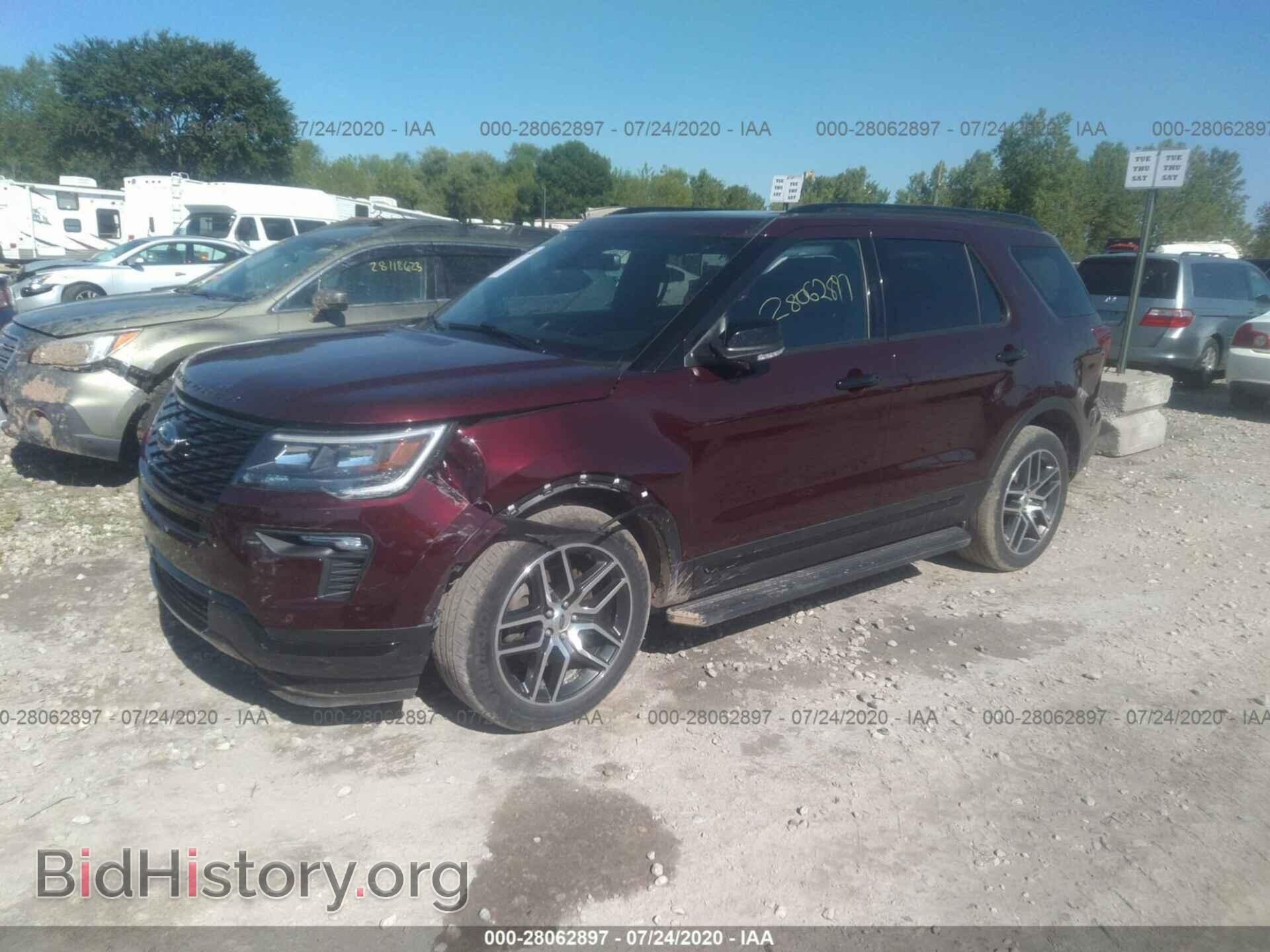 2018 FORD EXPLORER - VIN: 1FM5K8GT4JGB06616 - Фото 2