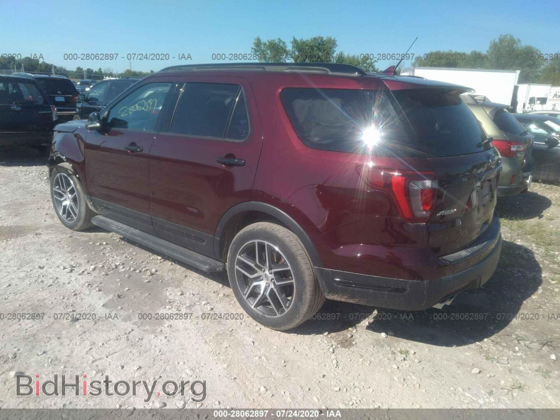 2018 FORD EXPLORER - VIN: 1FM5K8GT4JGB06616 - Фото 3