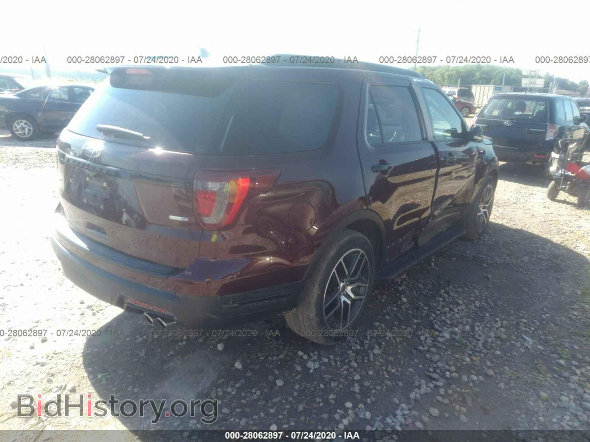 2018 FORD EXPLORER - VIN: 1FM5K8GT4JGB06616 - Фото 4