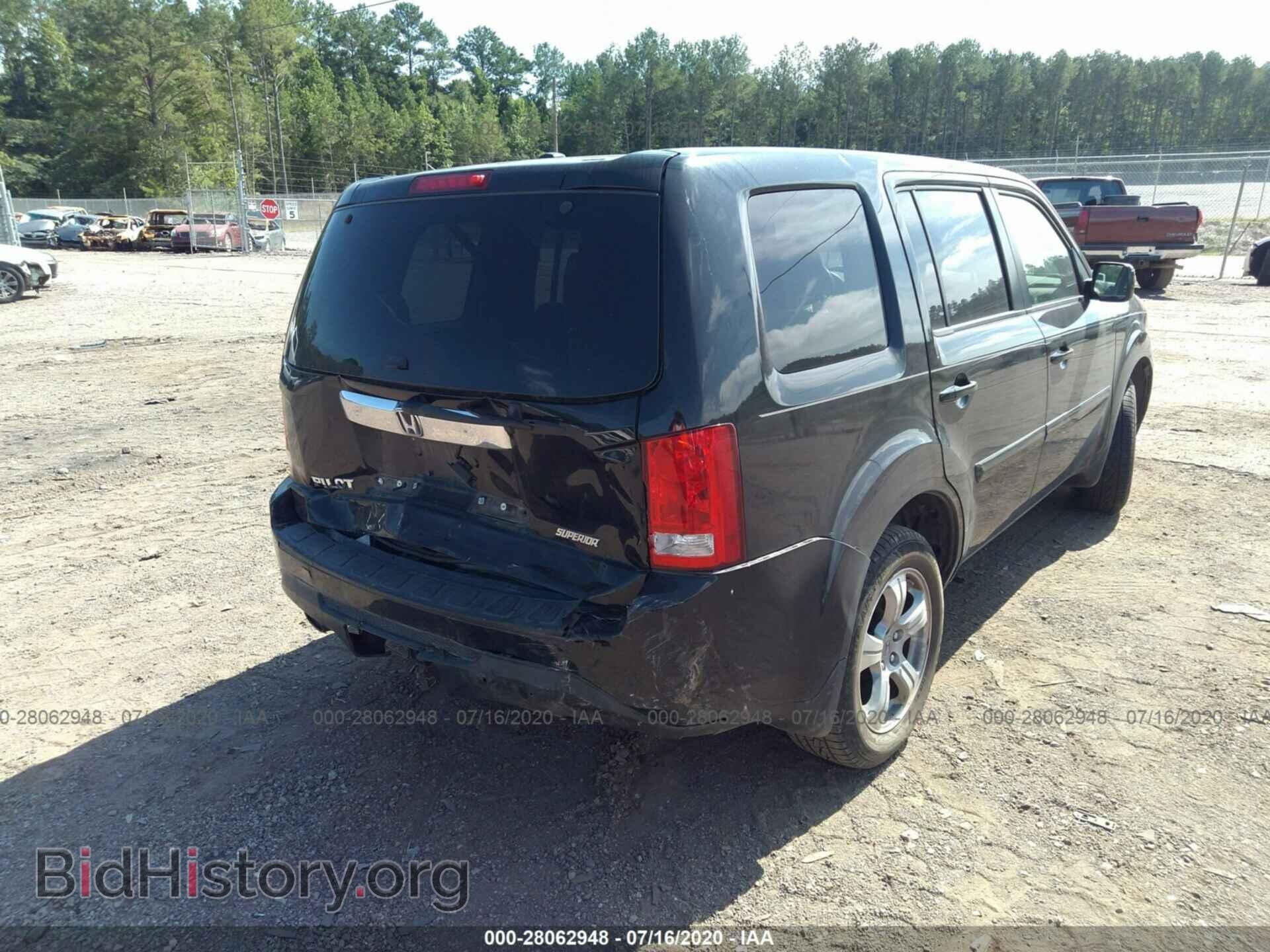 2012 HONDA PILOT - VIN: 5FNYF3H52CB015253 - Фото 4