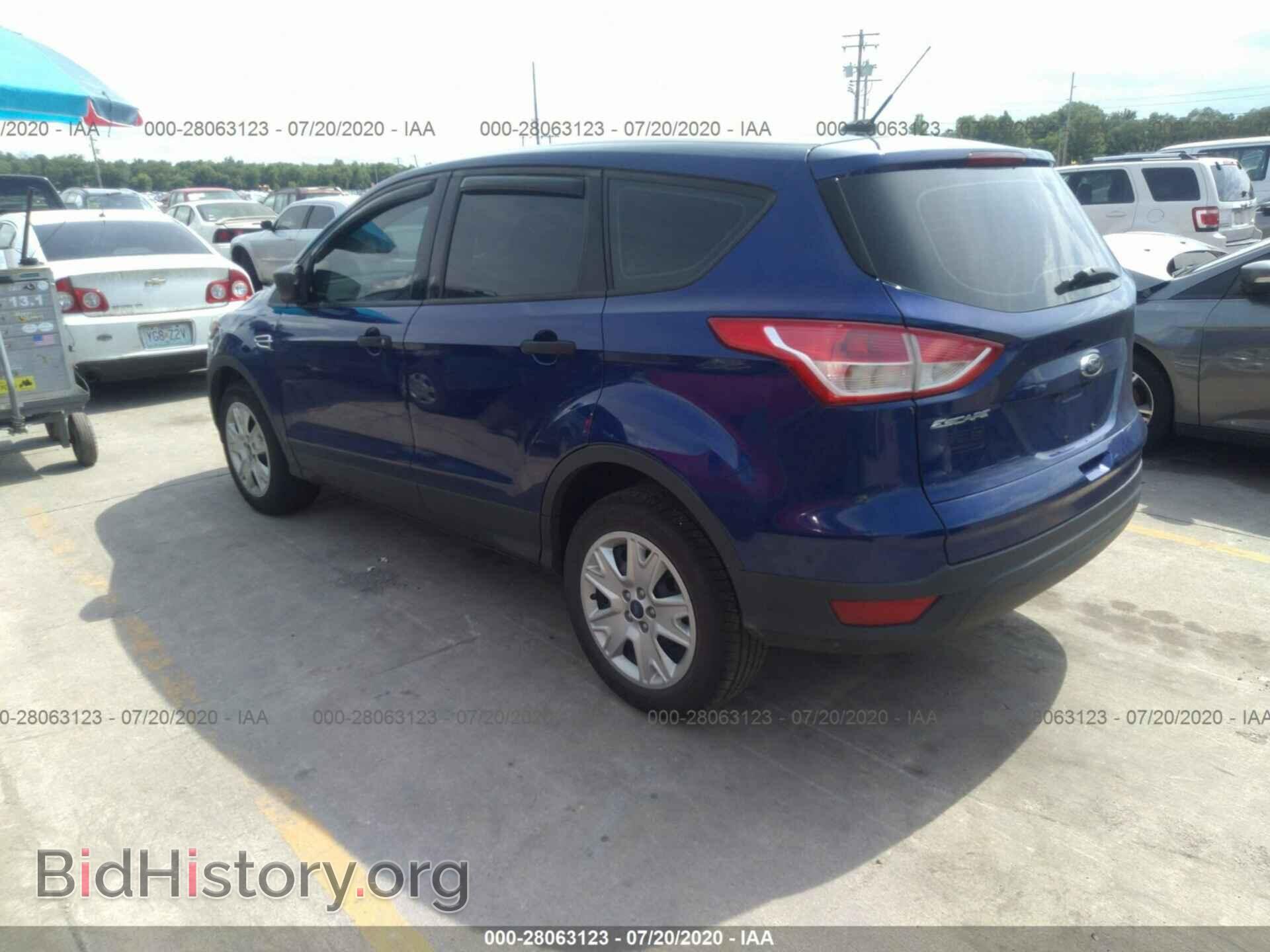 2013 FORD ESCAPE - VIN: 1FMCU0F7XDUB08187 - Фото 3