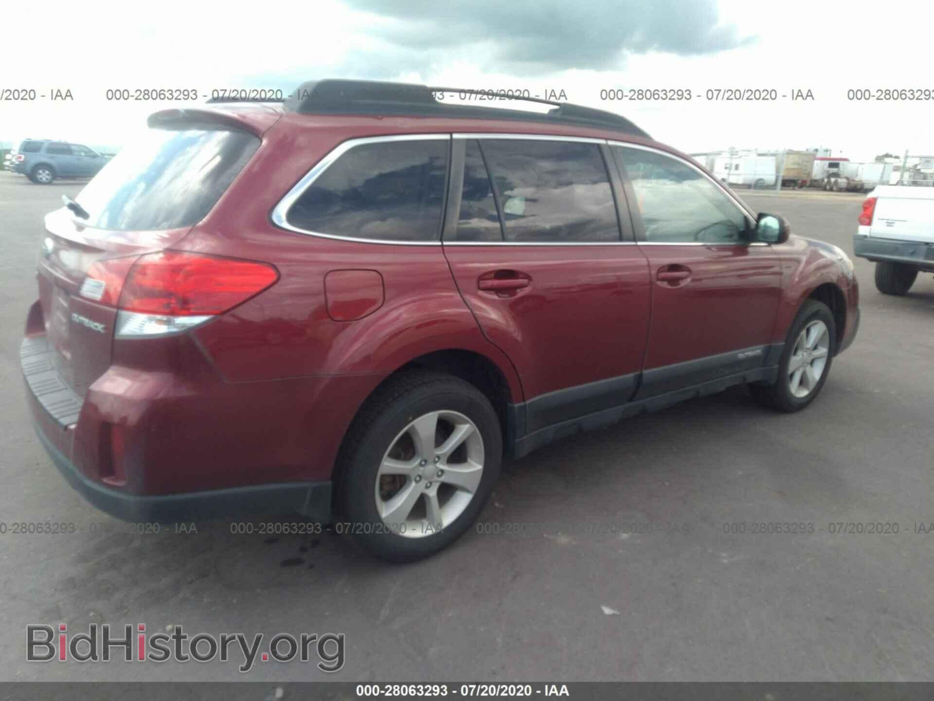 2013 SUBARU OUTBACK - VIN: 4S4BRCCC4D3239542 - Фото 4
