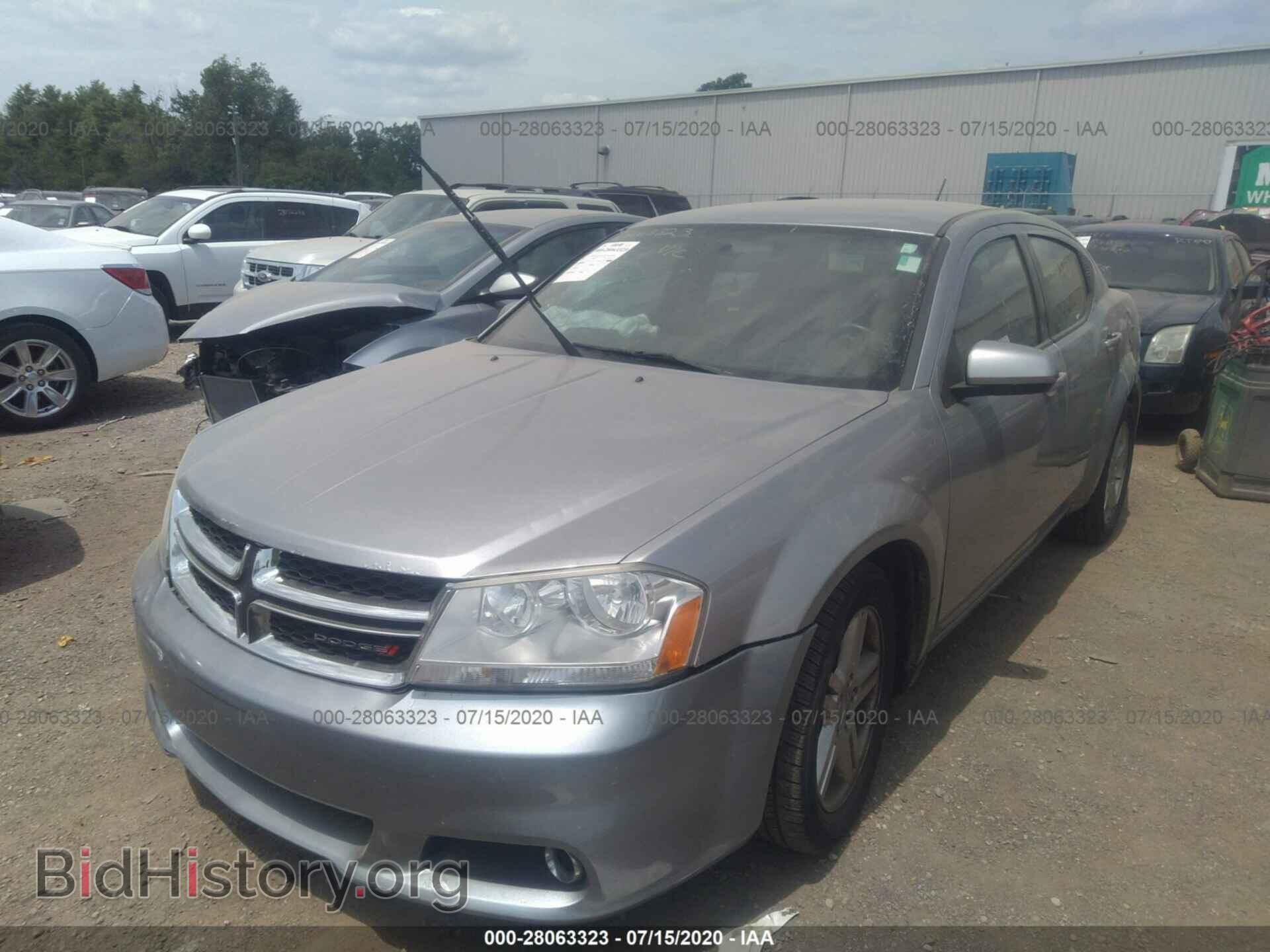 2013 DODGE AVENGER - VIN: 1C3CDZCB1DN661973 - Фото 2