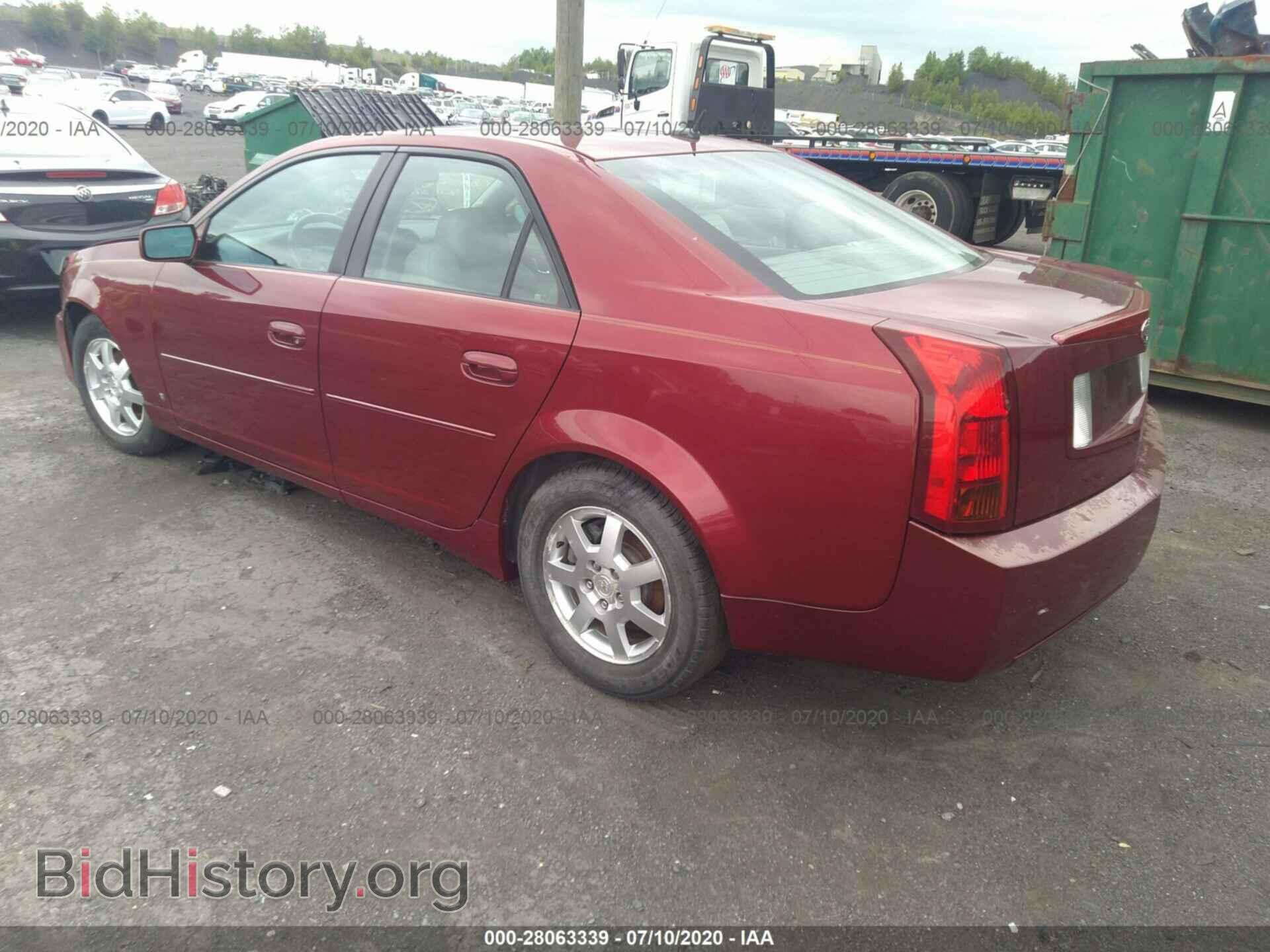 2007 CADILLAC CTS - VIN: 1G6DP577170109545 - Фото 3