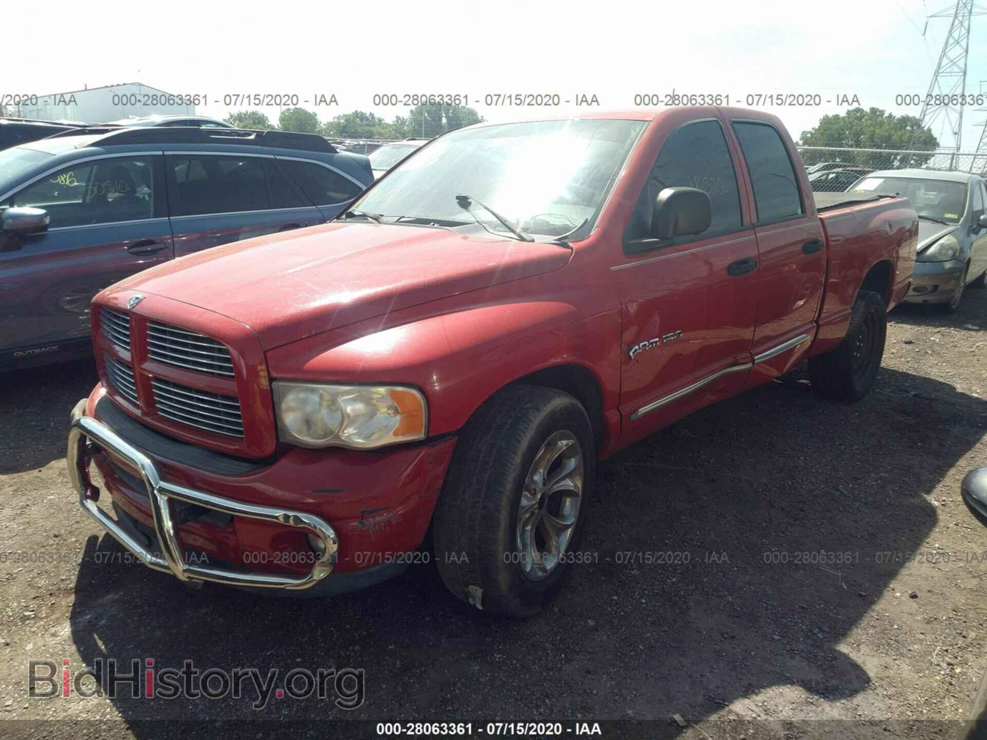 2003 DODGE RAM 1500 - VIN: 1D7HA18N93J630111 - Фото 2