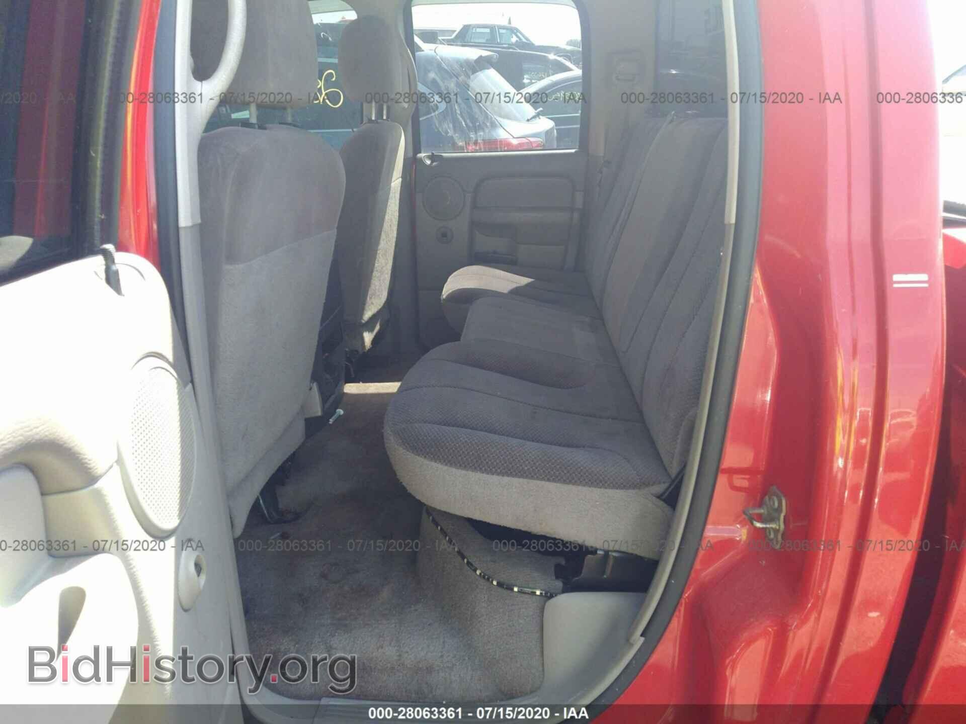 2003 DODGE RAM 1500 - VIN: 1D7HA18N93J630111 - Фото 8