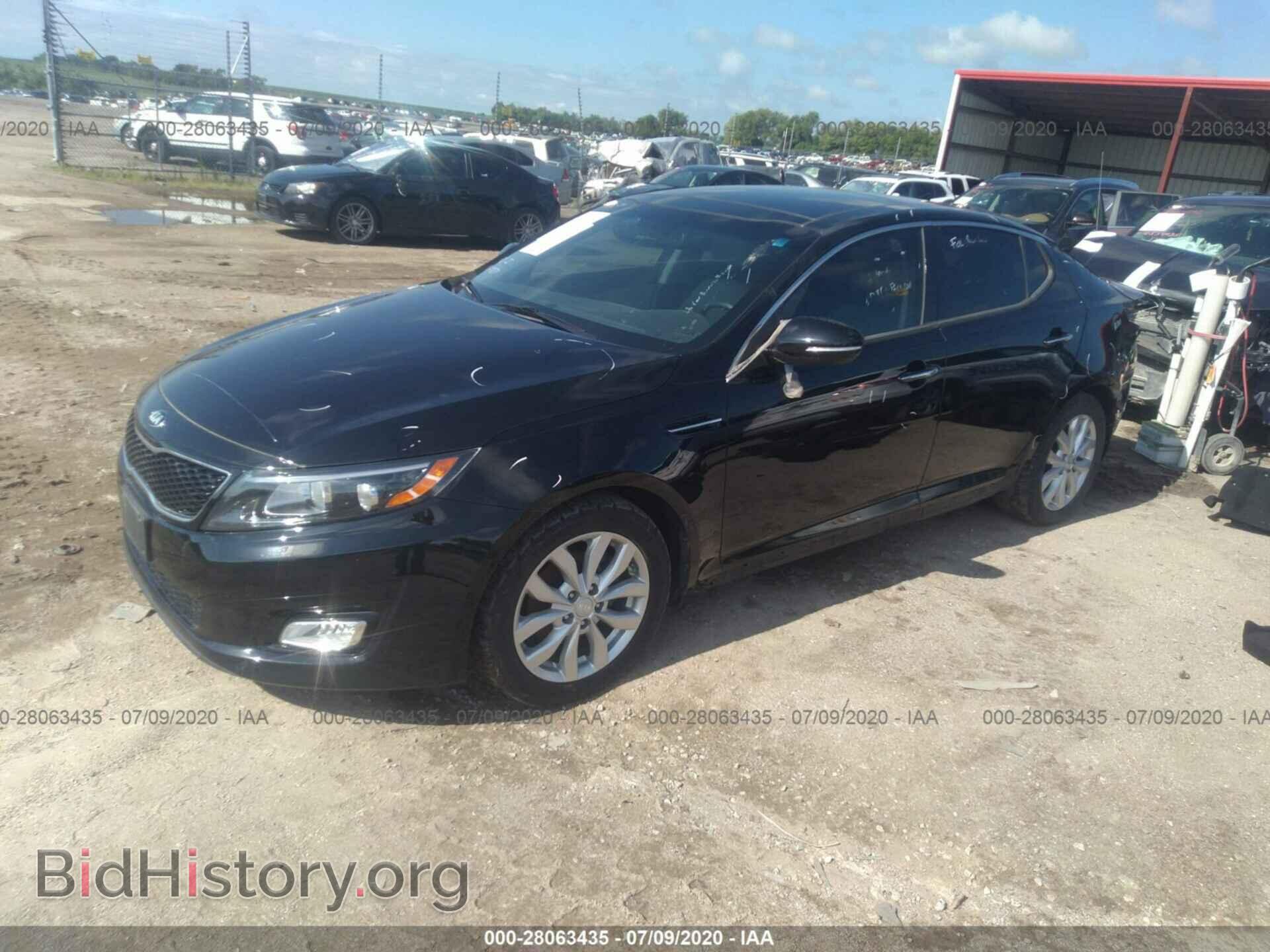 2014 KIA OPTIMA - VIN: 5XXGN4A70EG348406 - Фото 2