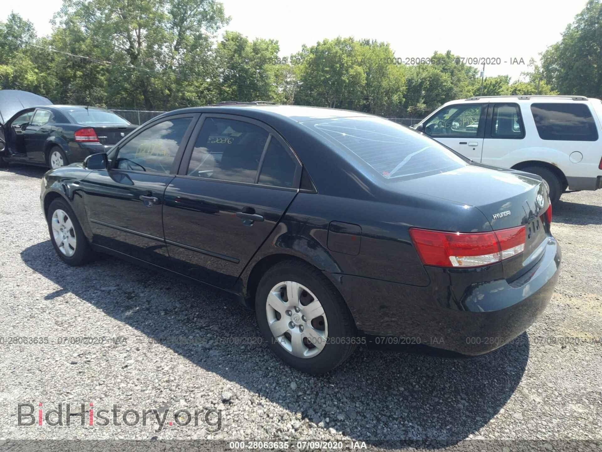 2006 HYUNDAI SONATA - VIN: KMHET46C26A083645 - Фото 3