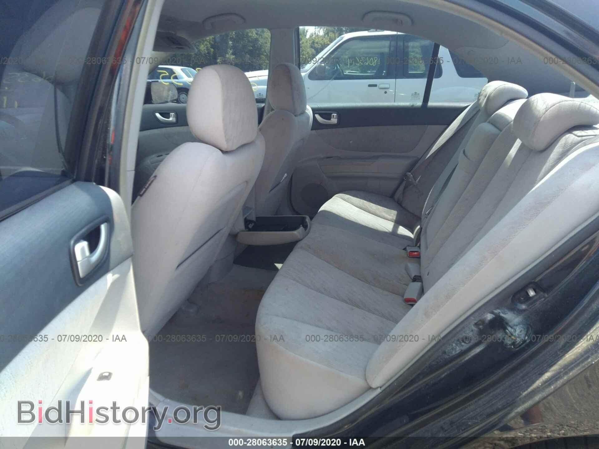 2006 HYUNDAI SONATA - VIN: KMHET46C26A083645 - Фото 8
