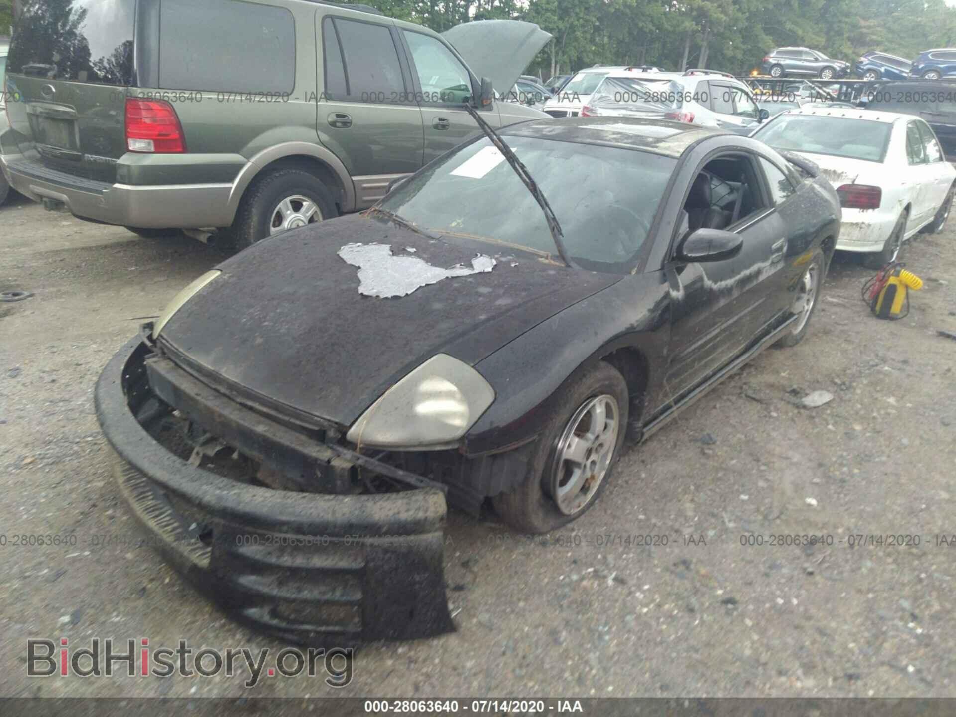 2001 MITSUBISHI ECLIPSE - VIN: 4A3AC54H31E215298 - Photo 2