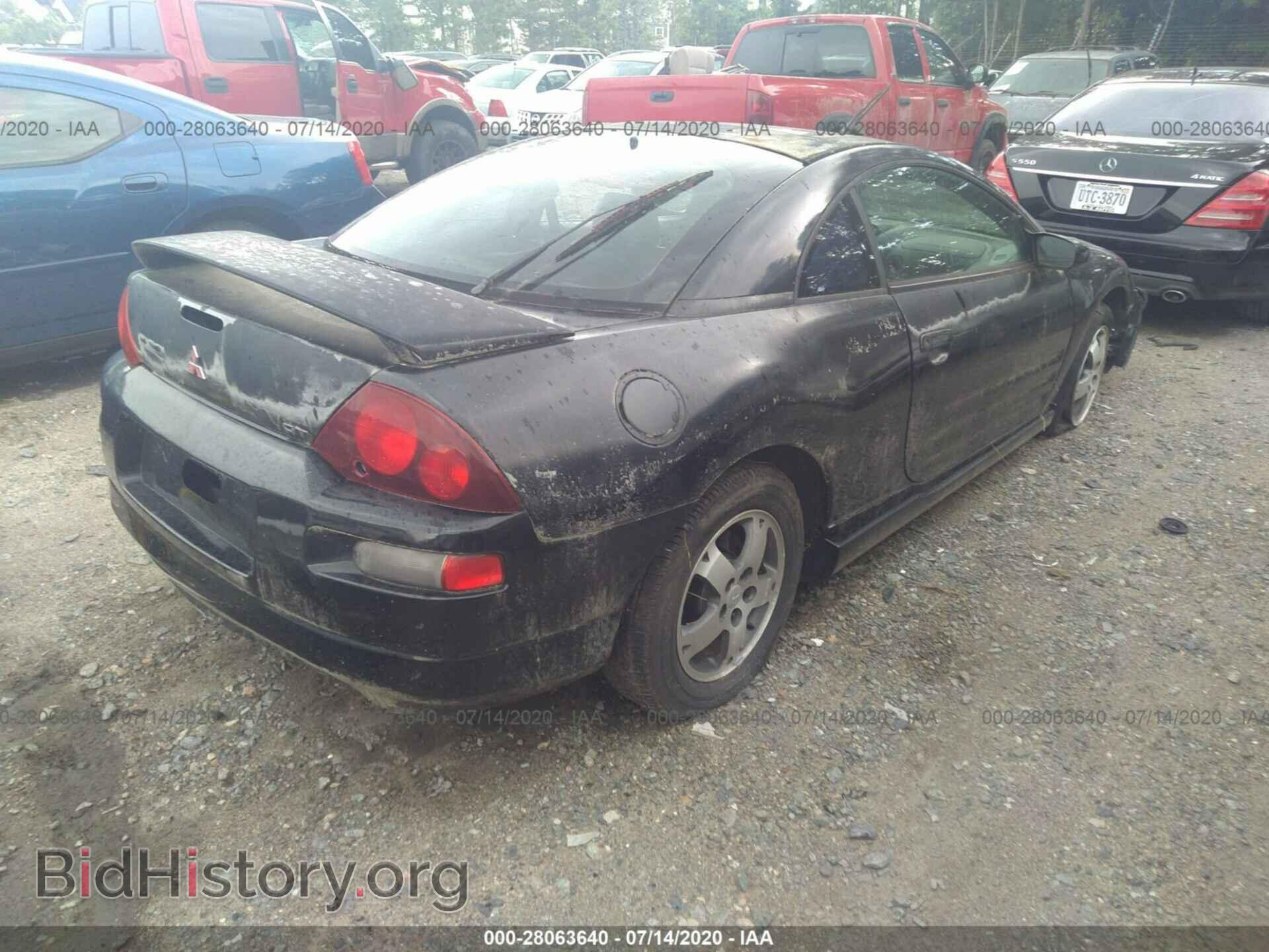 2001 MITSUBISHI ECLIPSE - VIN: 4A3AC54H31E215298 - Photo 4