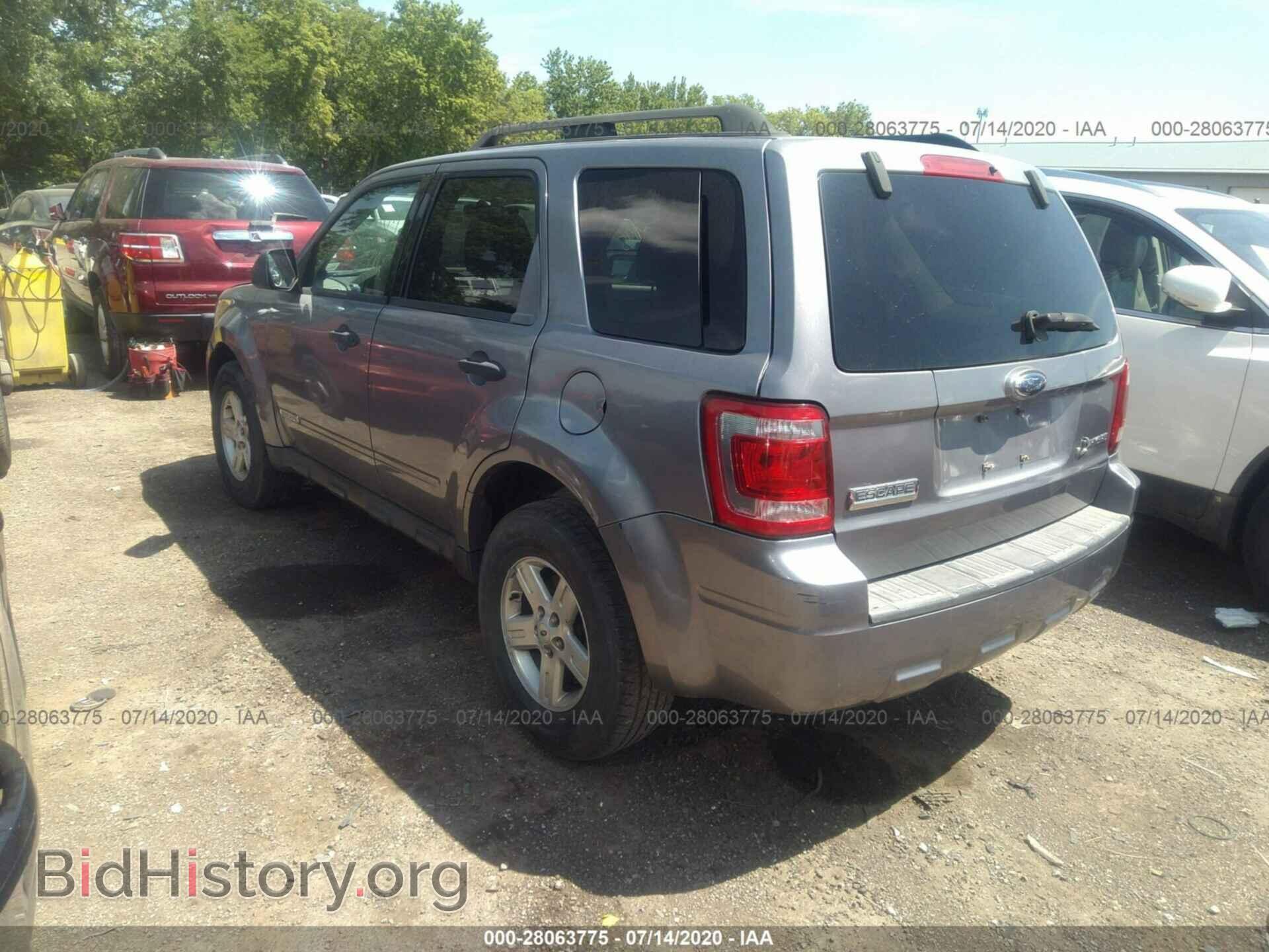 2008 FORD ESCAPE - VIN: 1FMCU49H88KA99843 - Фото 3