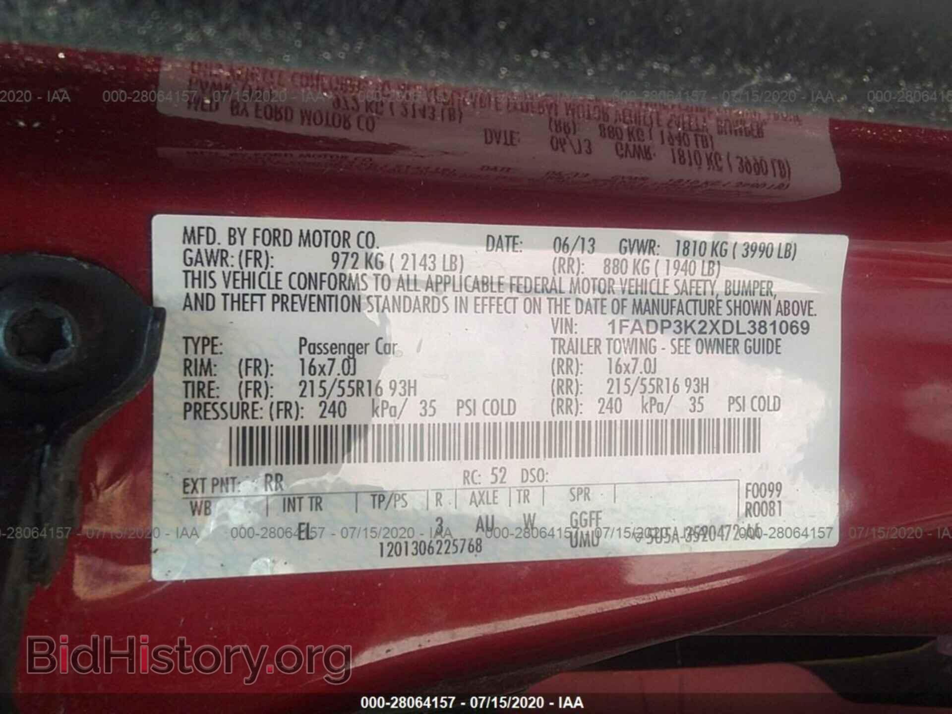 2013 FORD FOCUS - VIN: 1FADP3K2XDL381069 - Photo 9