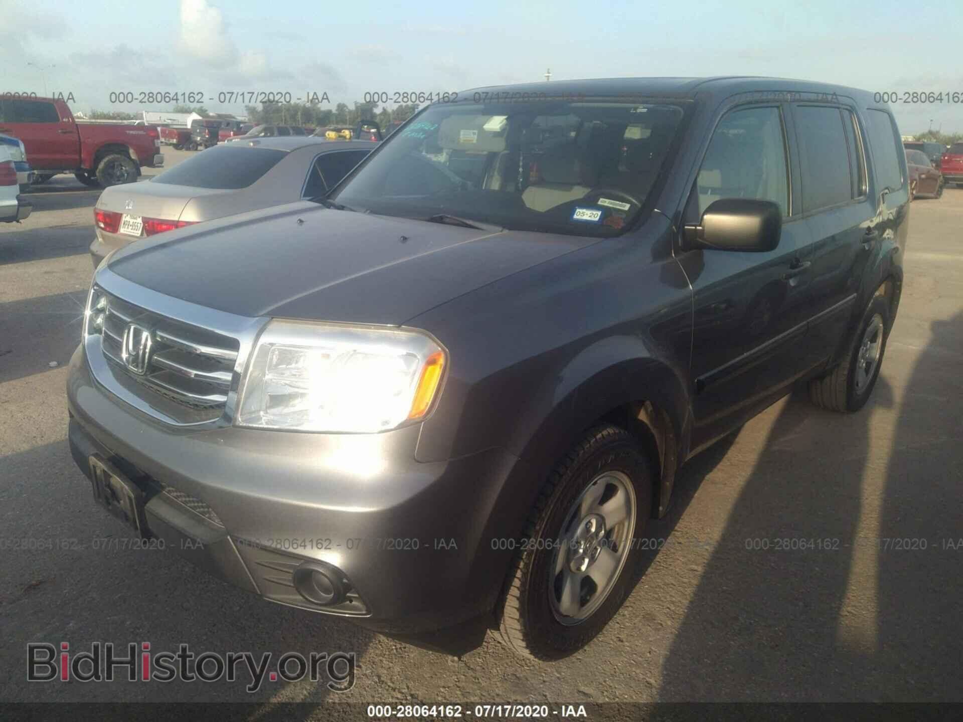 2013 HONDA PILOT - VIN: 5FNYF4H29DB048148 - Фото 2