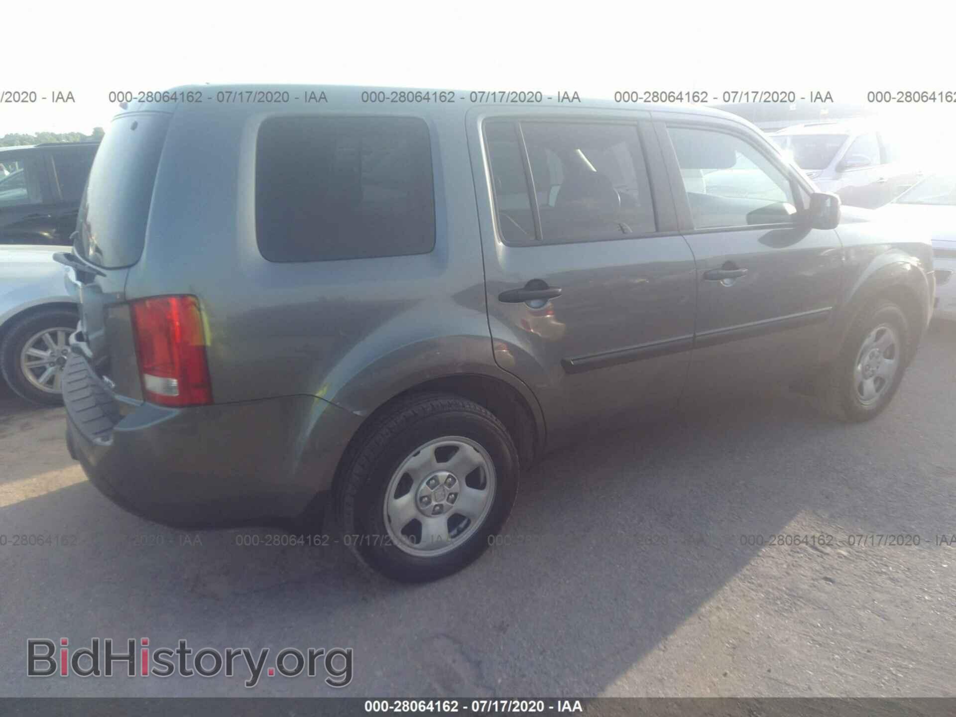 2013 HONDA PILOT - VIN: 5FNYF4H29DB048148 - Фото 4